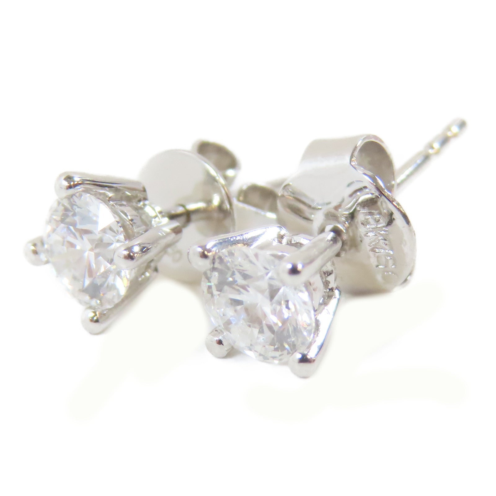 JEWELRY 【激減優惠】18K白金Diamond Earring0.31ct/0.30ct鑽石耳環