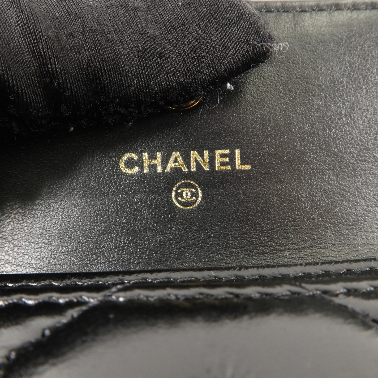 CHANEL 羊皮皮革Card Holder金扣卡片套