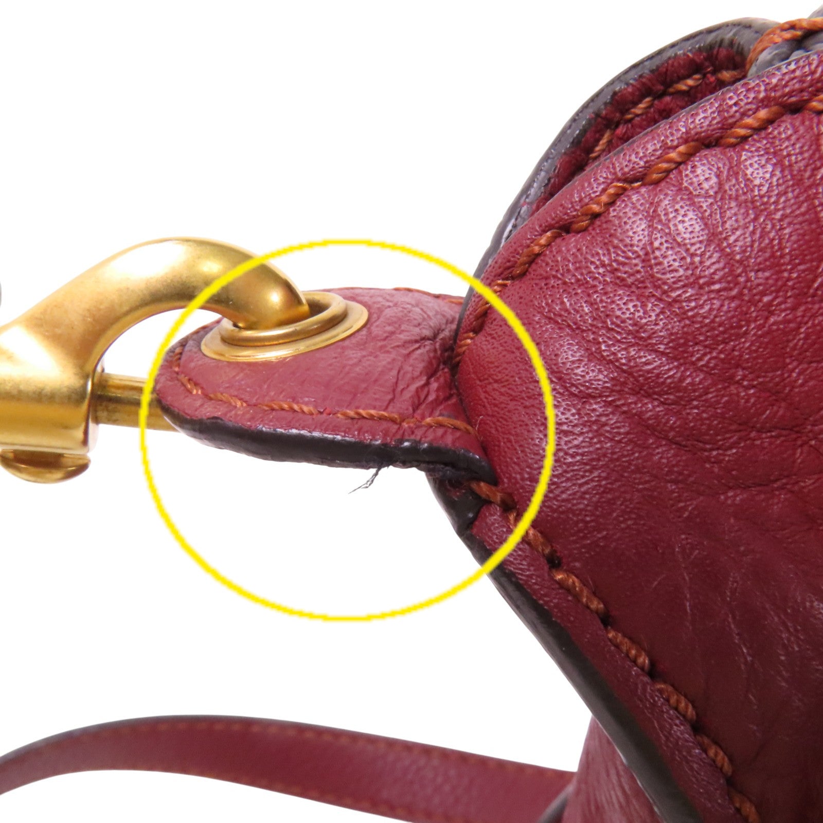 Chloe 牛皮皮革Marcie2 Way Shoulder Bag金扣手挽肩背兩用袋