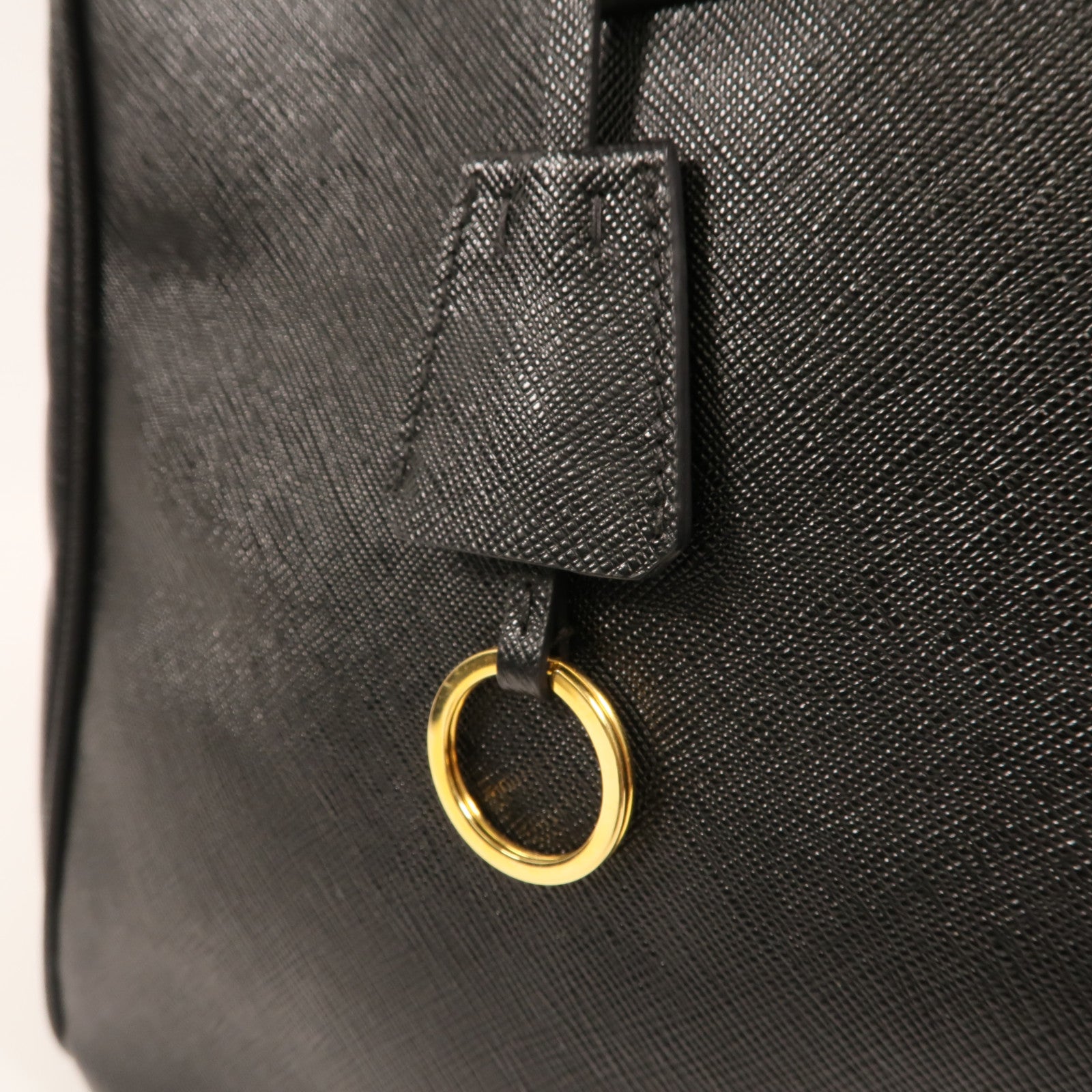 PRADA 牛皮皮革Saffiano Lux Tote Bag金扣手挽袋
