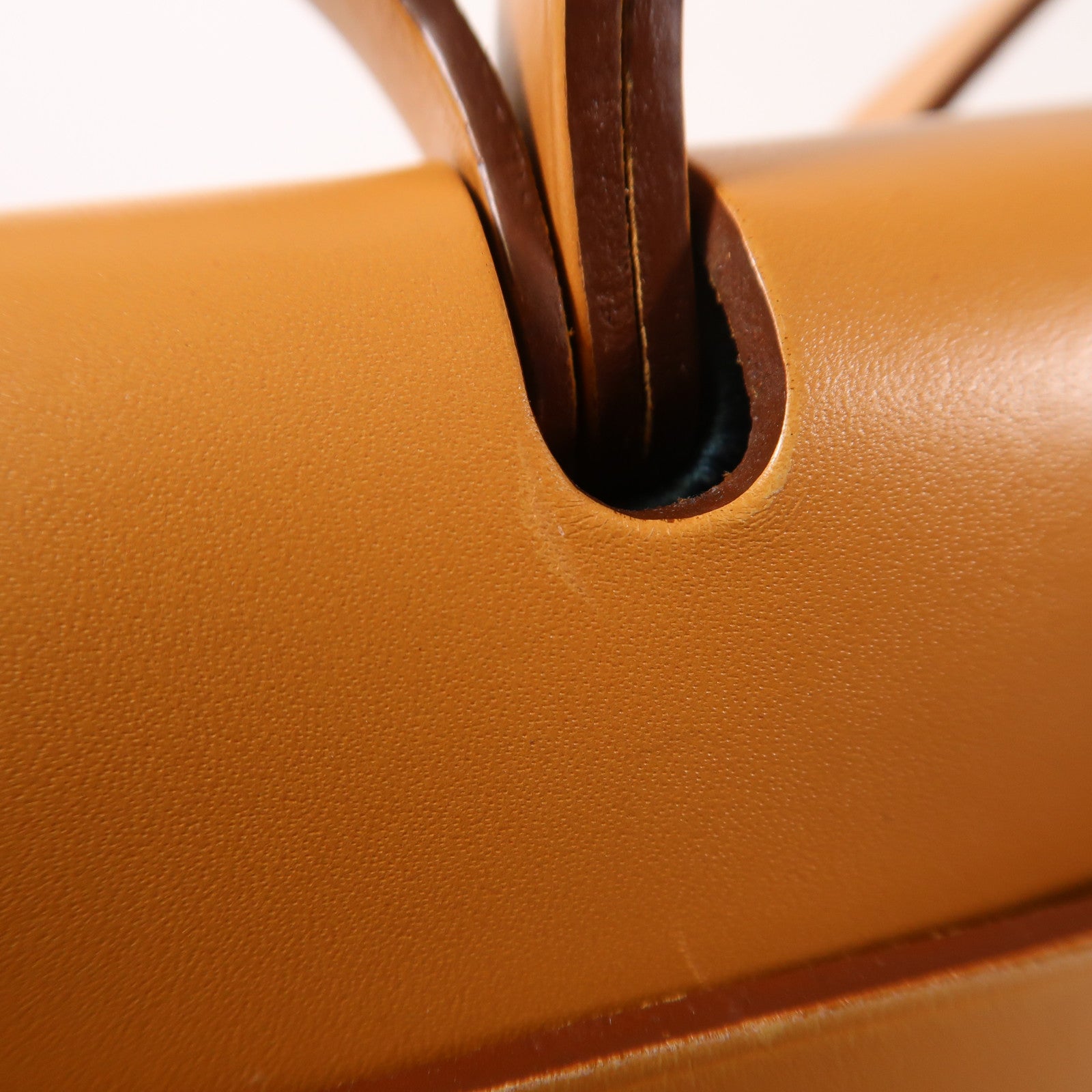 HERMES 帆布Herbag PM銀扣手挽肩背兩用袋Bleu Aztequ