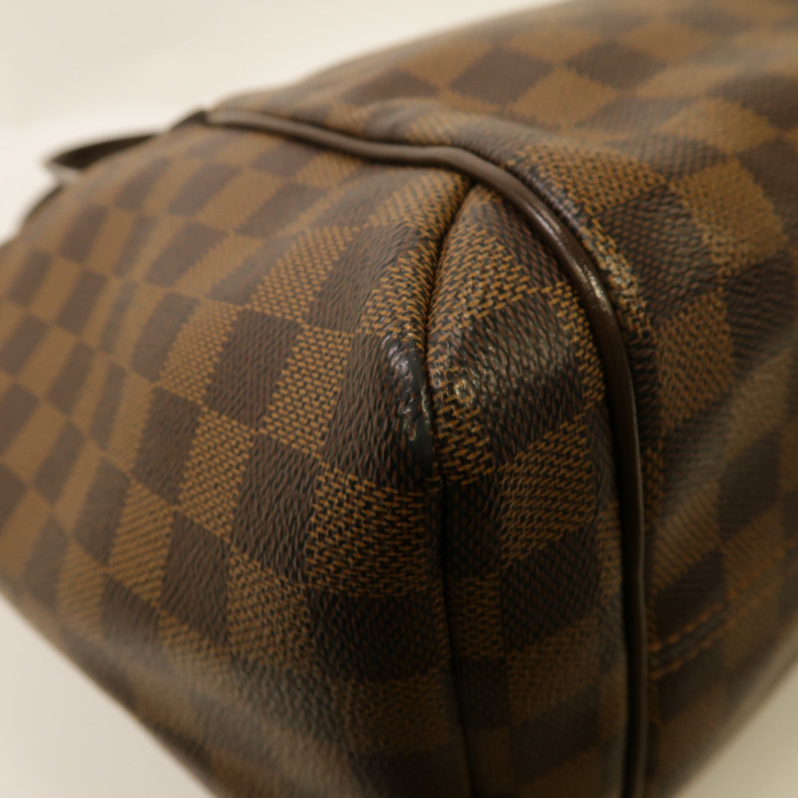 LOUIS VUITTON 【激減優惠】Damier Totally MM金扣肩背袋啡色