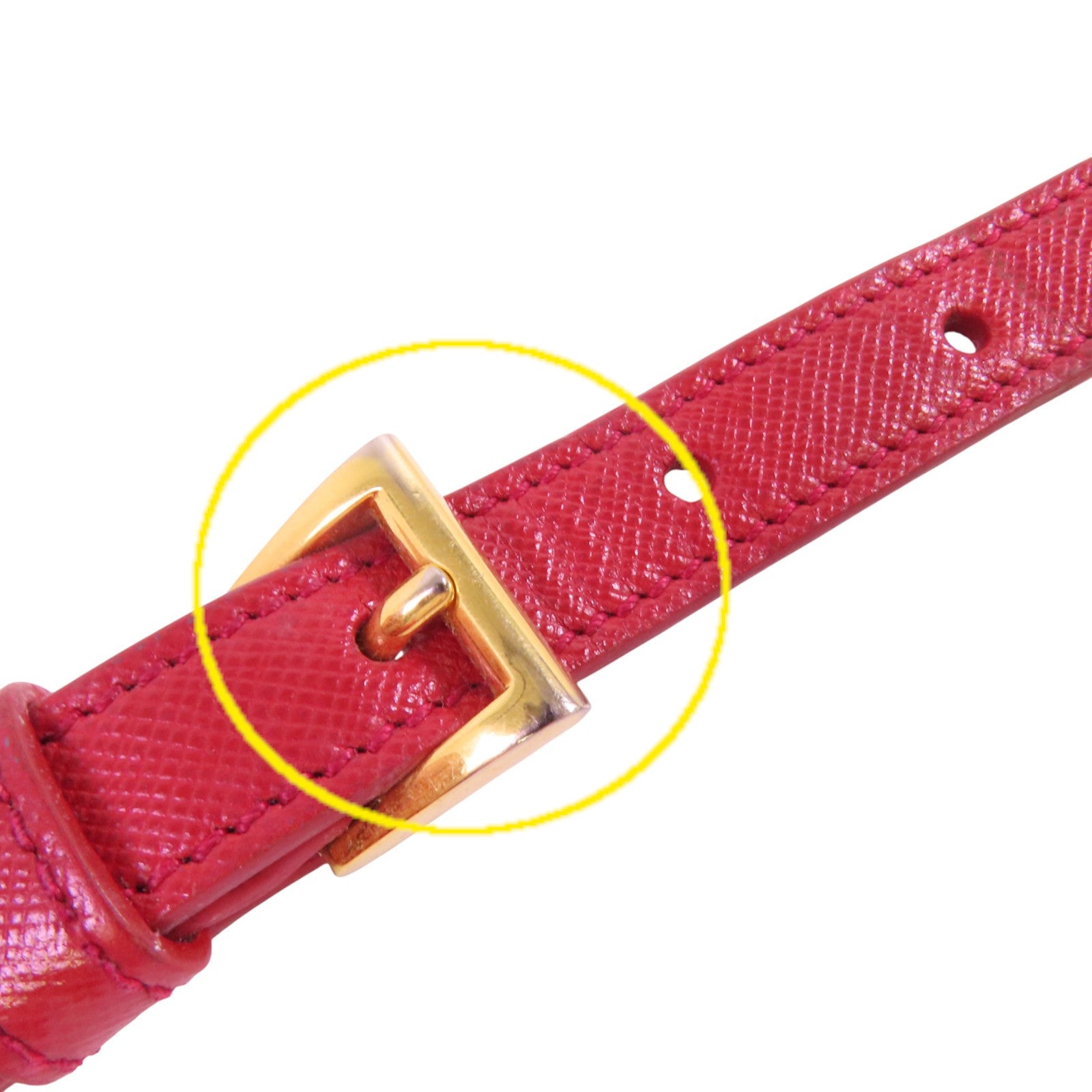 PRADA 尼龍Shoulder Bag金扣肩背袋