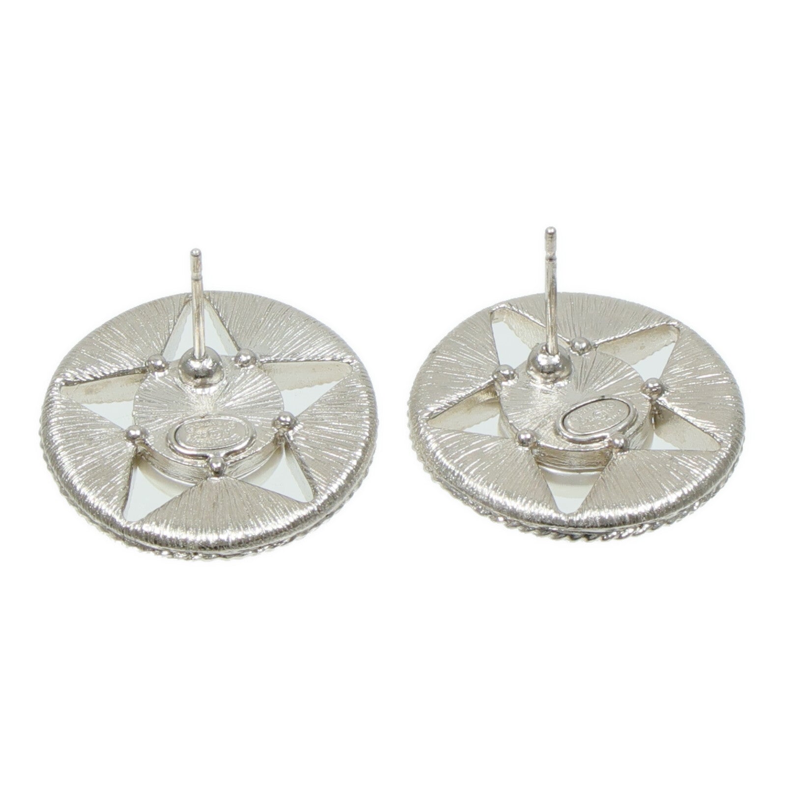 CHANEL 金屬/水鑽Earrings耳環
