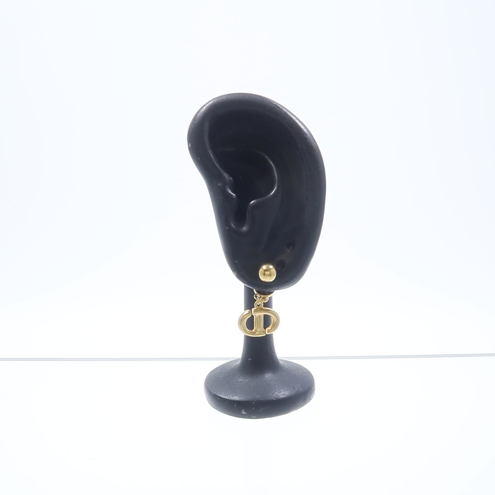 Dior 金屬CD Navy Earrings耳環
