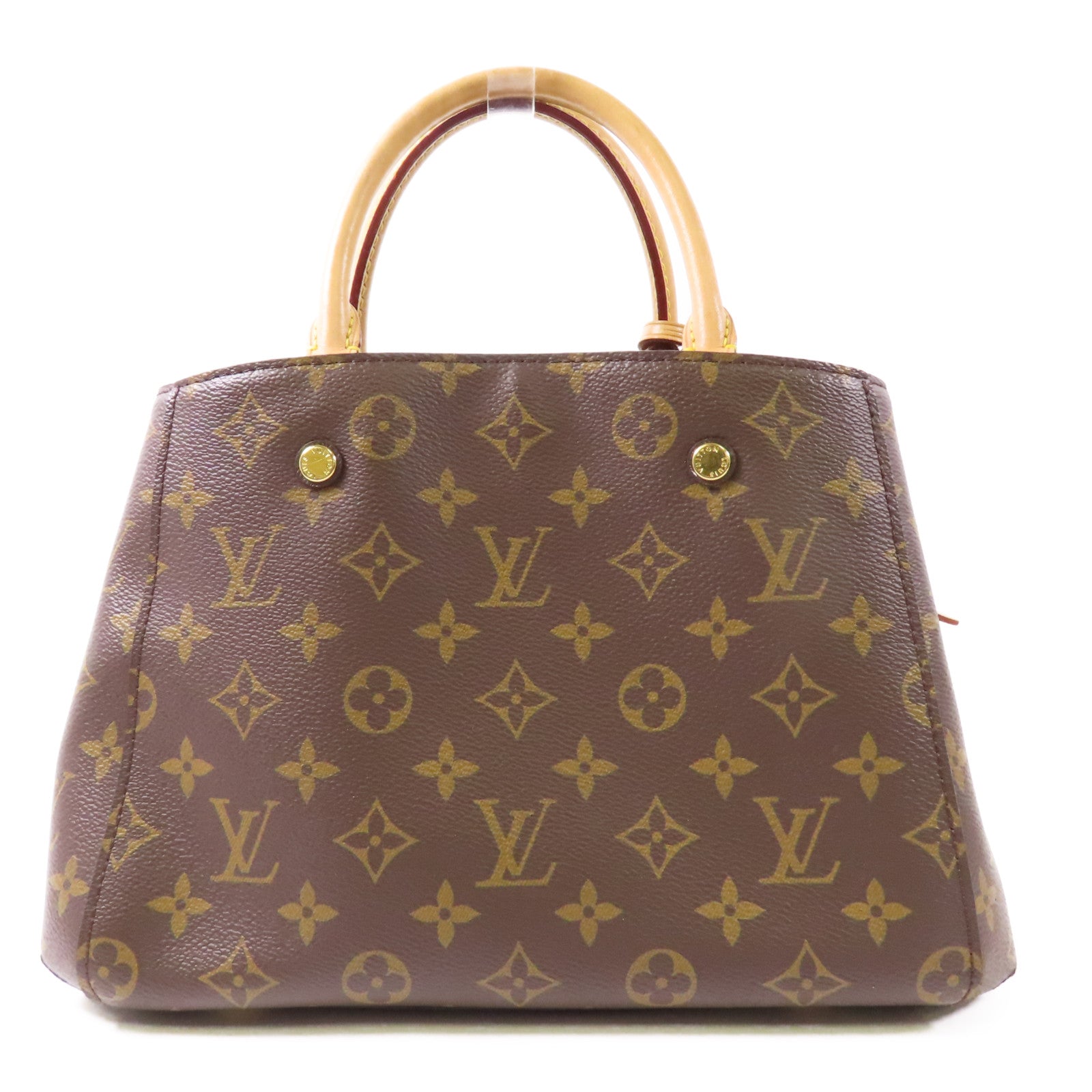 LOUIS VUITTON Monogram Montaigne BB金扣手挽肩背兩用袋