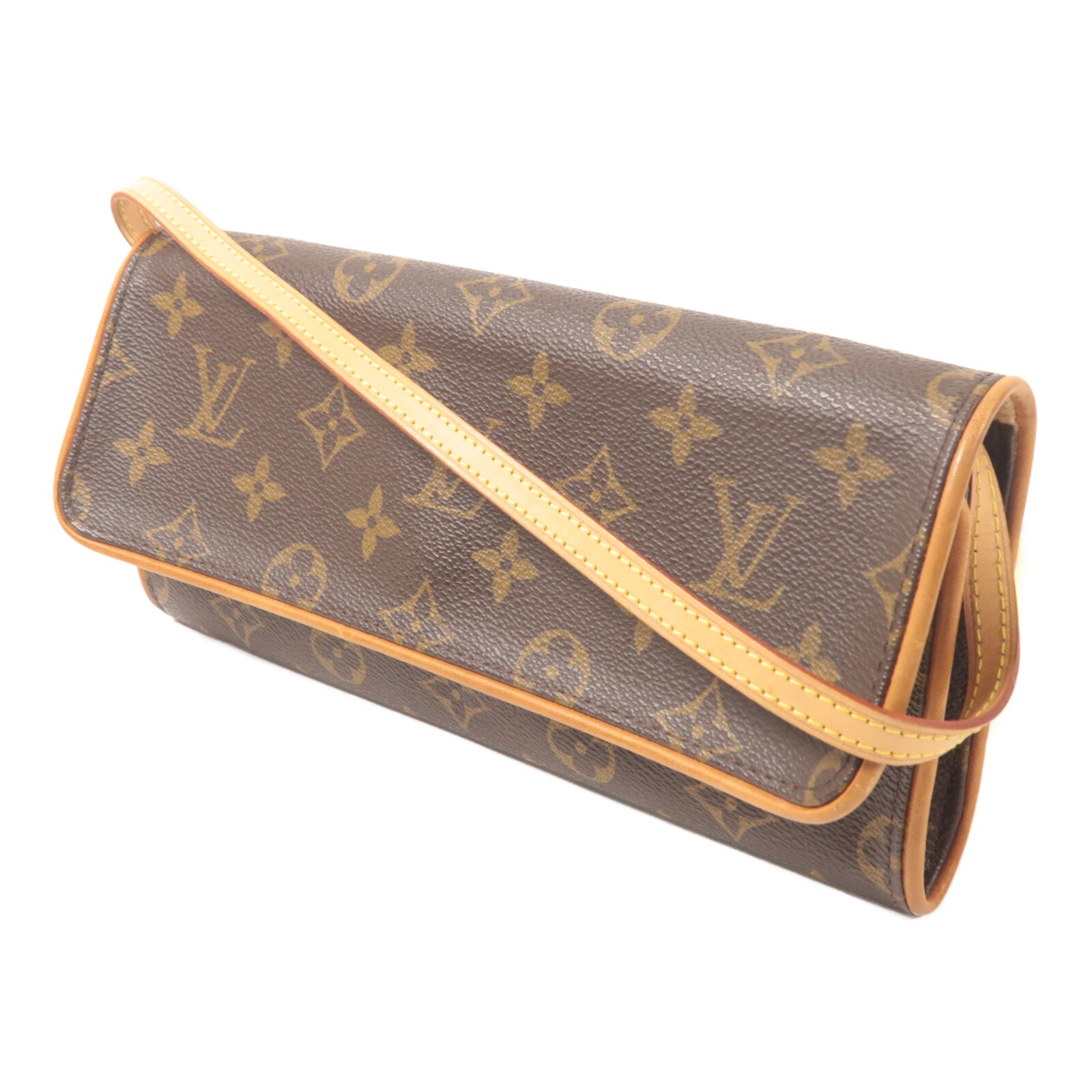 LOUIS VUITTON Monogram Pochette Twin GM肩背袋