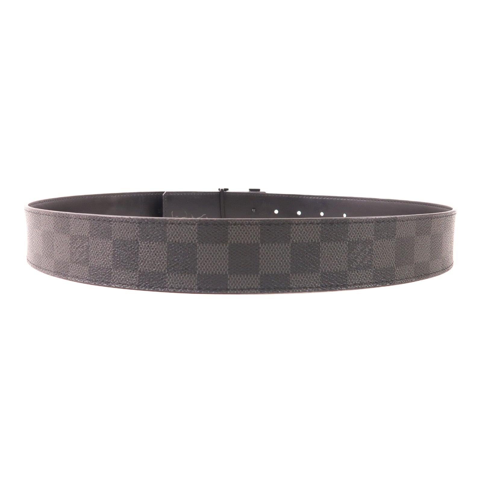 LOUIS VUITTON Damier Graphite Belt 90cm皮帶