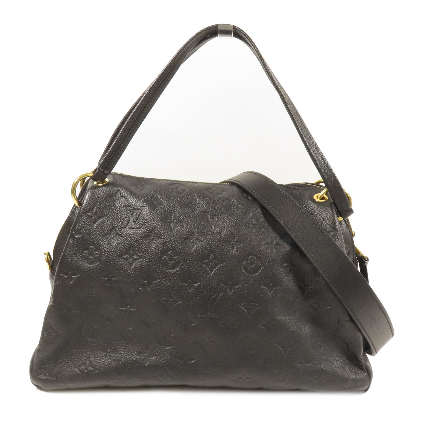 LOUIS VUITTON Monogram Empreinte Ponthieu PM金扣手挽肩背兩用袋