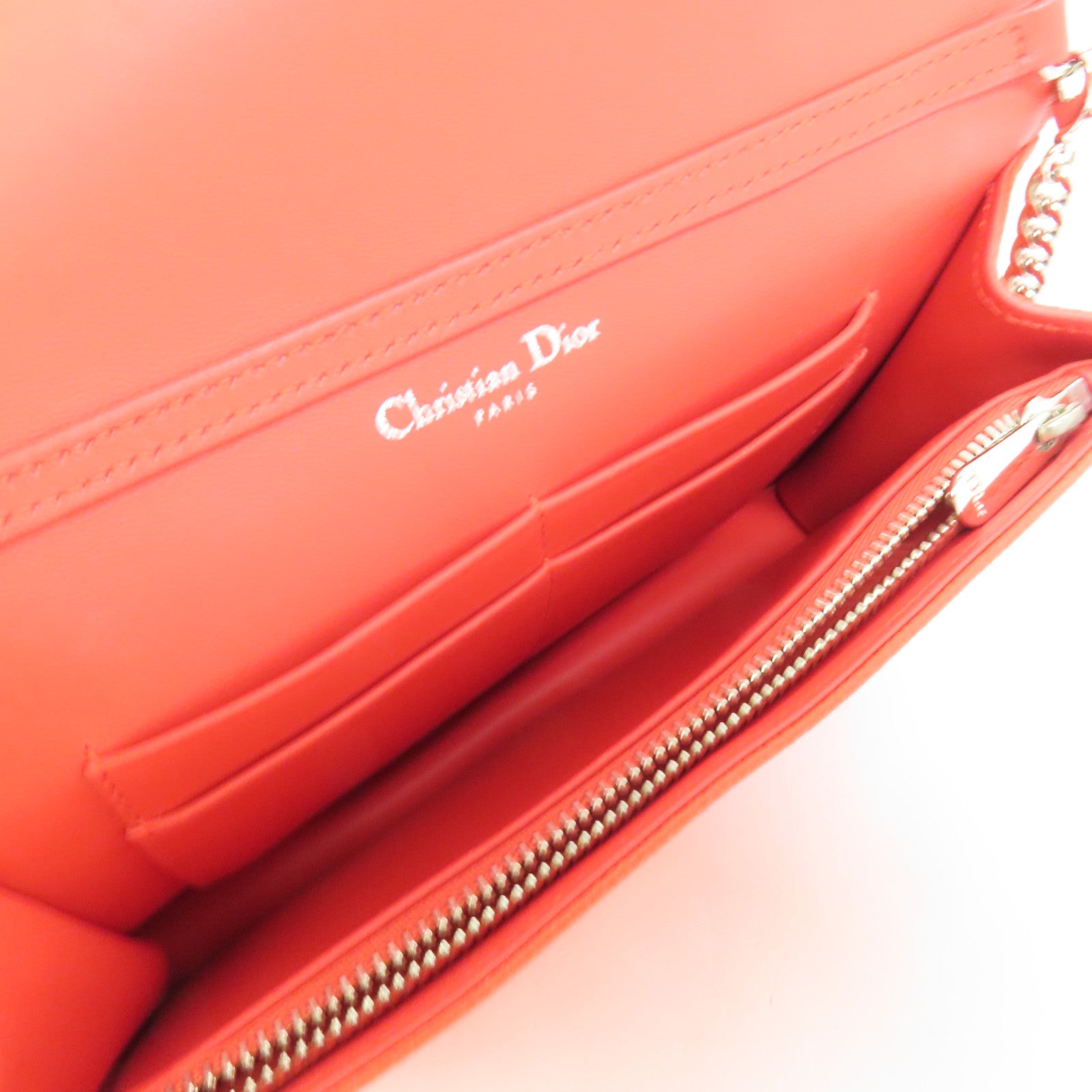 Dior 【激減優惠】牛皮皮革 Diorama Wallet On Chain鏈帶肩背袋