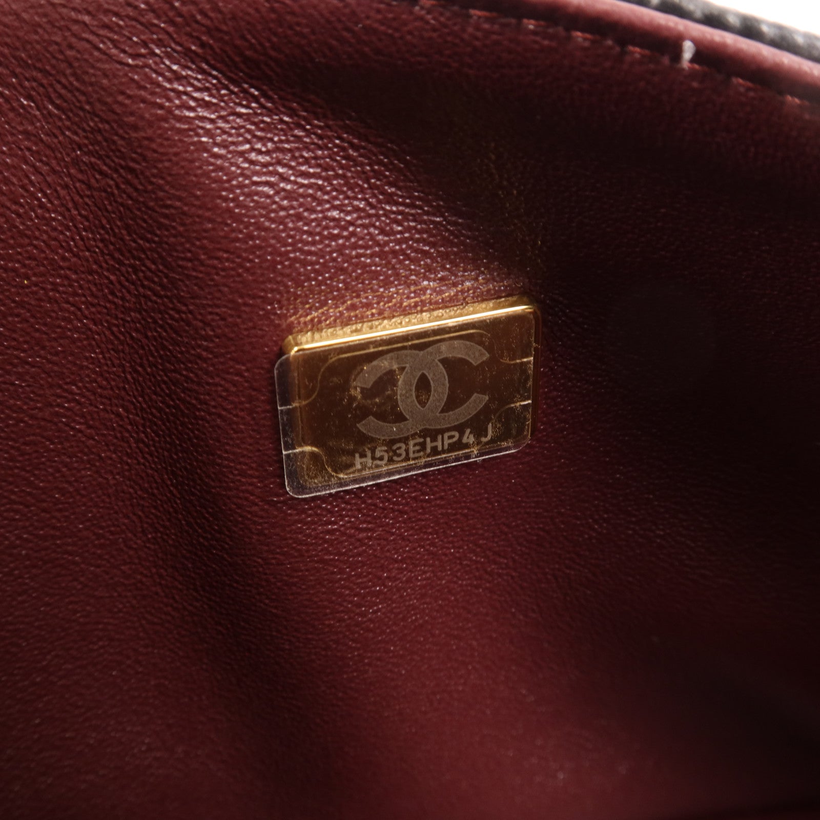 CHANEL 牛皮皮革Classic 23金扣鏈帶肩背袋