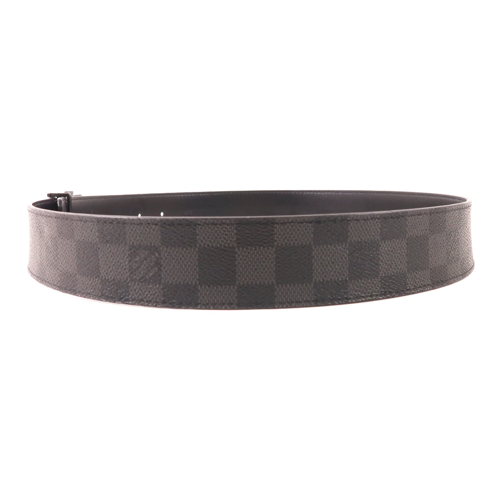 LOUIS VUITTON Damier Graphite Belt 90cm皮帶