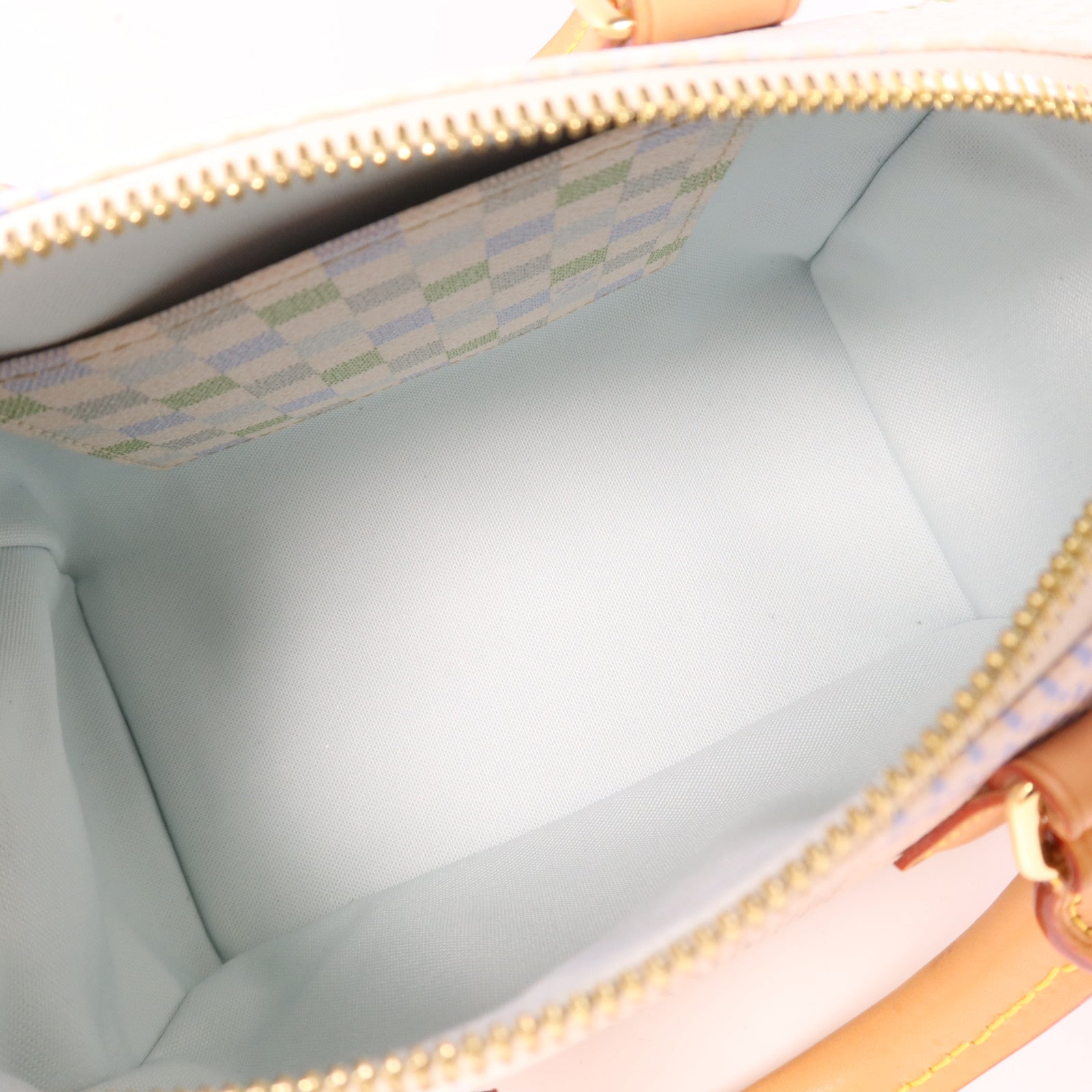 LOUIS VUITTON Damier Giant Speedy Bandouliere 20金扣手挽肩背兩用袋