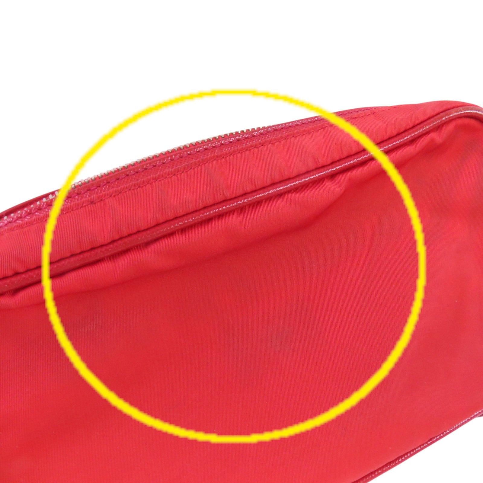 PRADA 尼龍Shoulder Bag金扣肩背袋