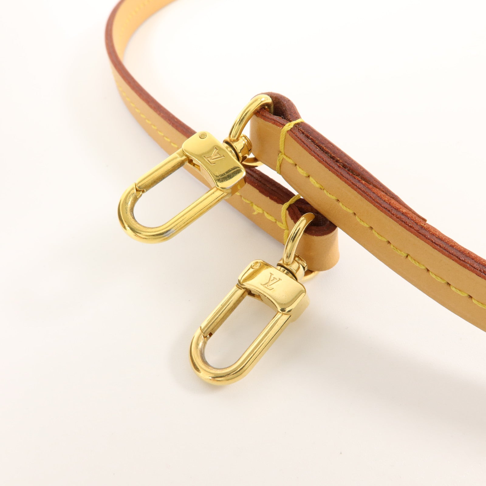 LOUIS VUITTON Monogram Deauville Mini金扣肩背袋棕色
