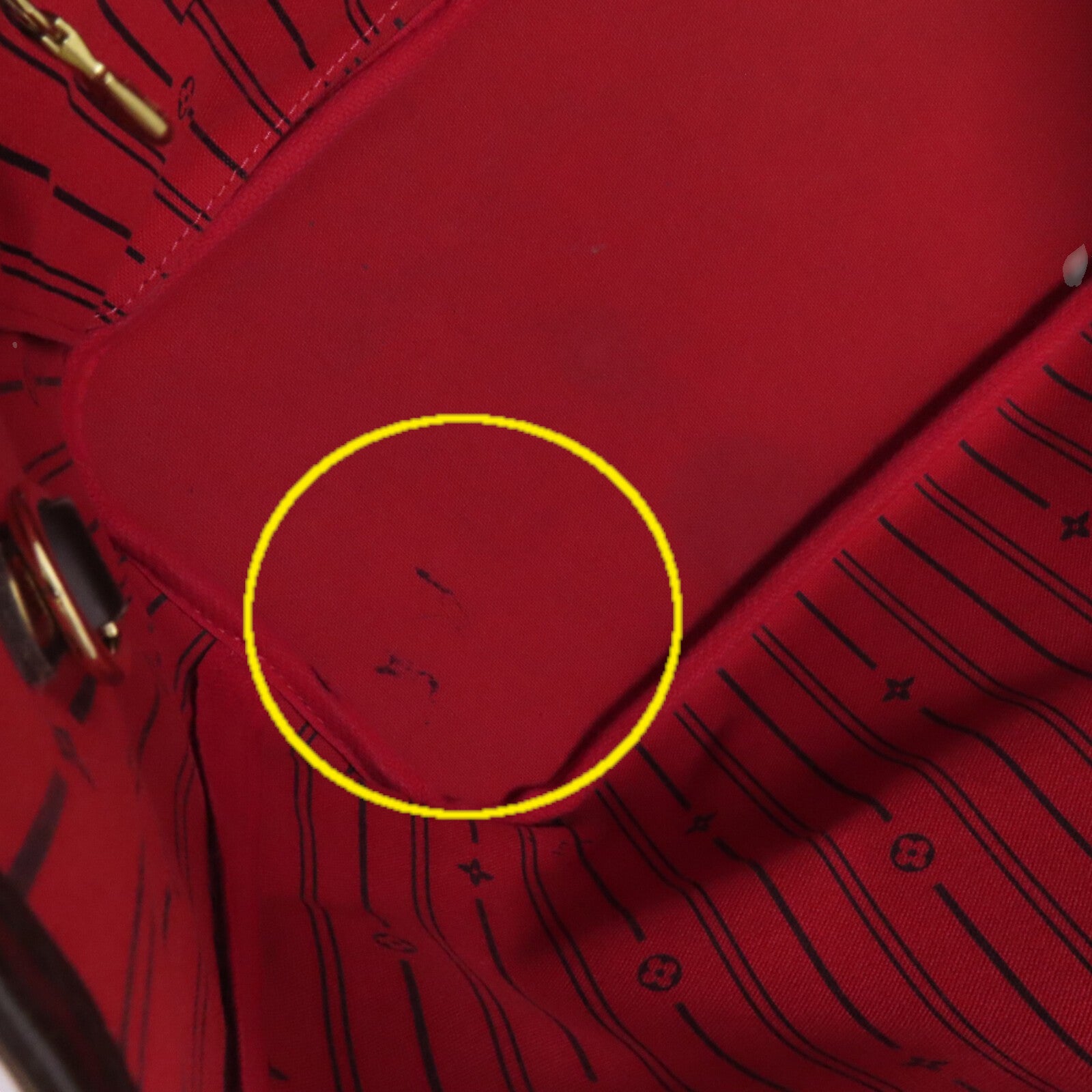 LOUIS VUITTON Damier Ebene Neverfull MM金扣肩背袋