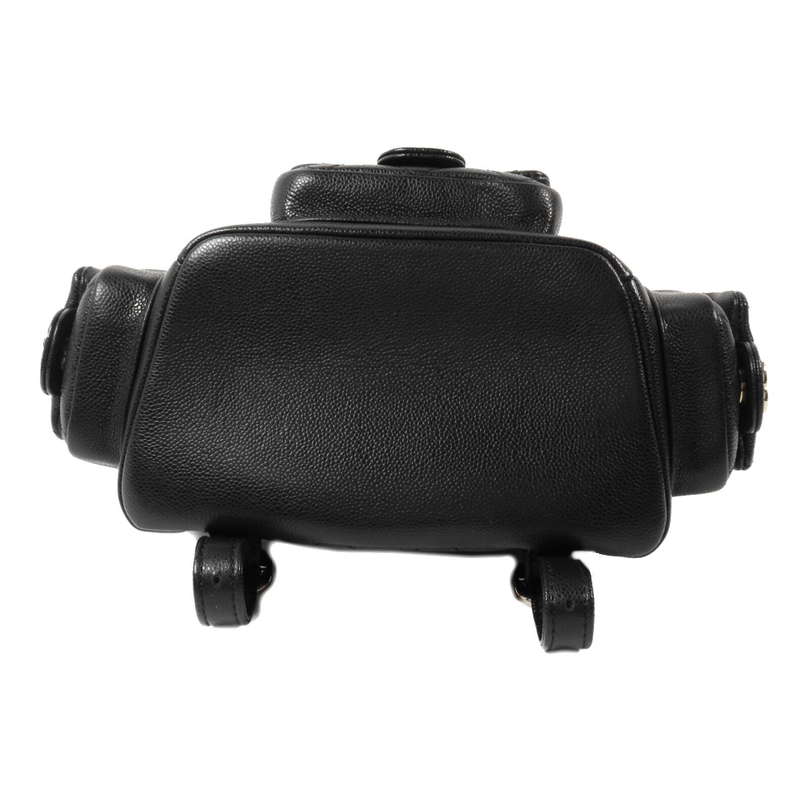 CHANEL 牛皮皮革Duma Backpack鏈帶背包