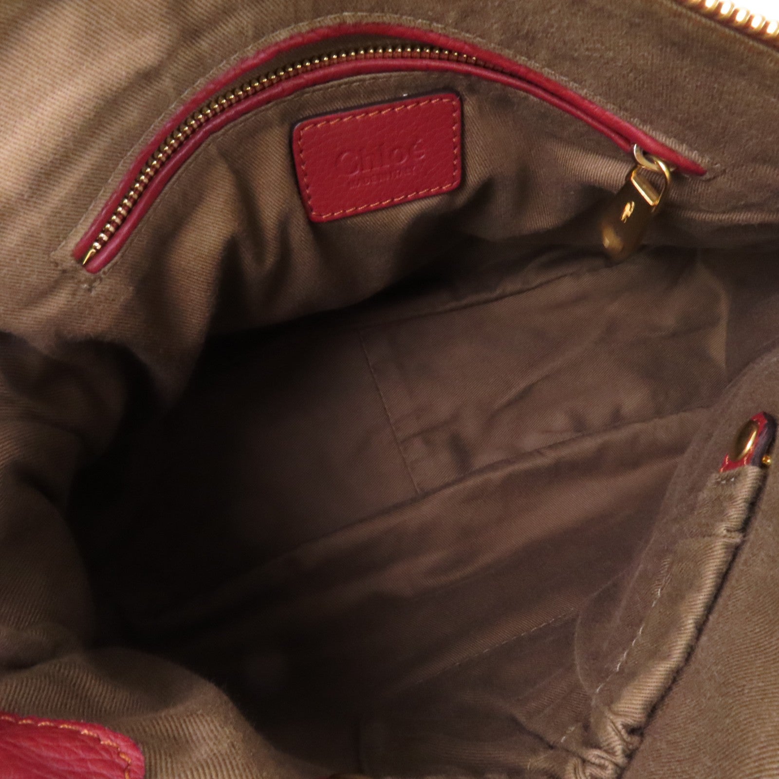 Chloe 牛皮皮革Marcie2 Way Shoulder Bag金扣手挽肩背兩用袋