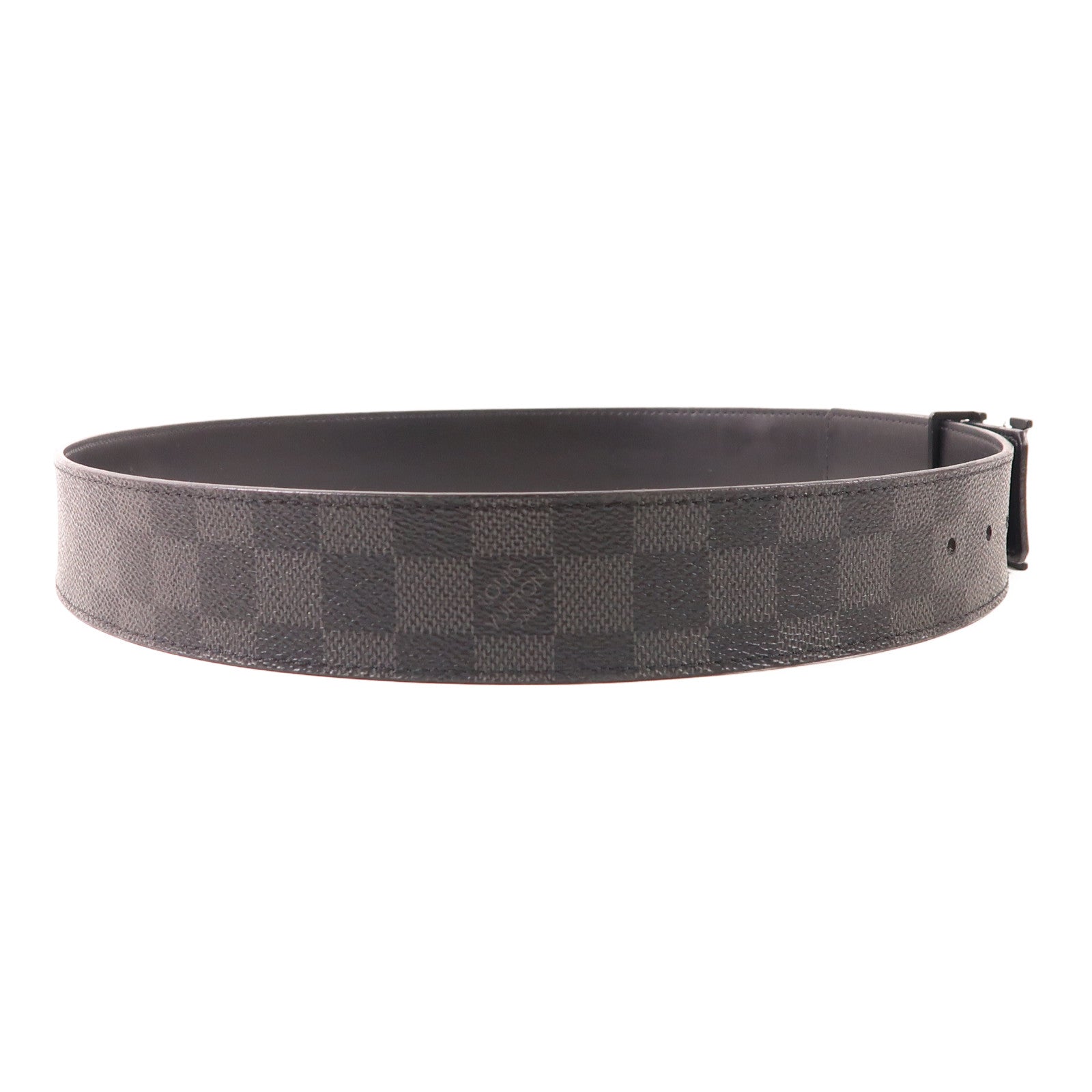 LOUIS VUITTON Damier Graphite Belt 90cm皮帶