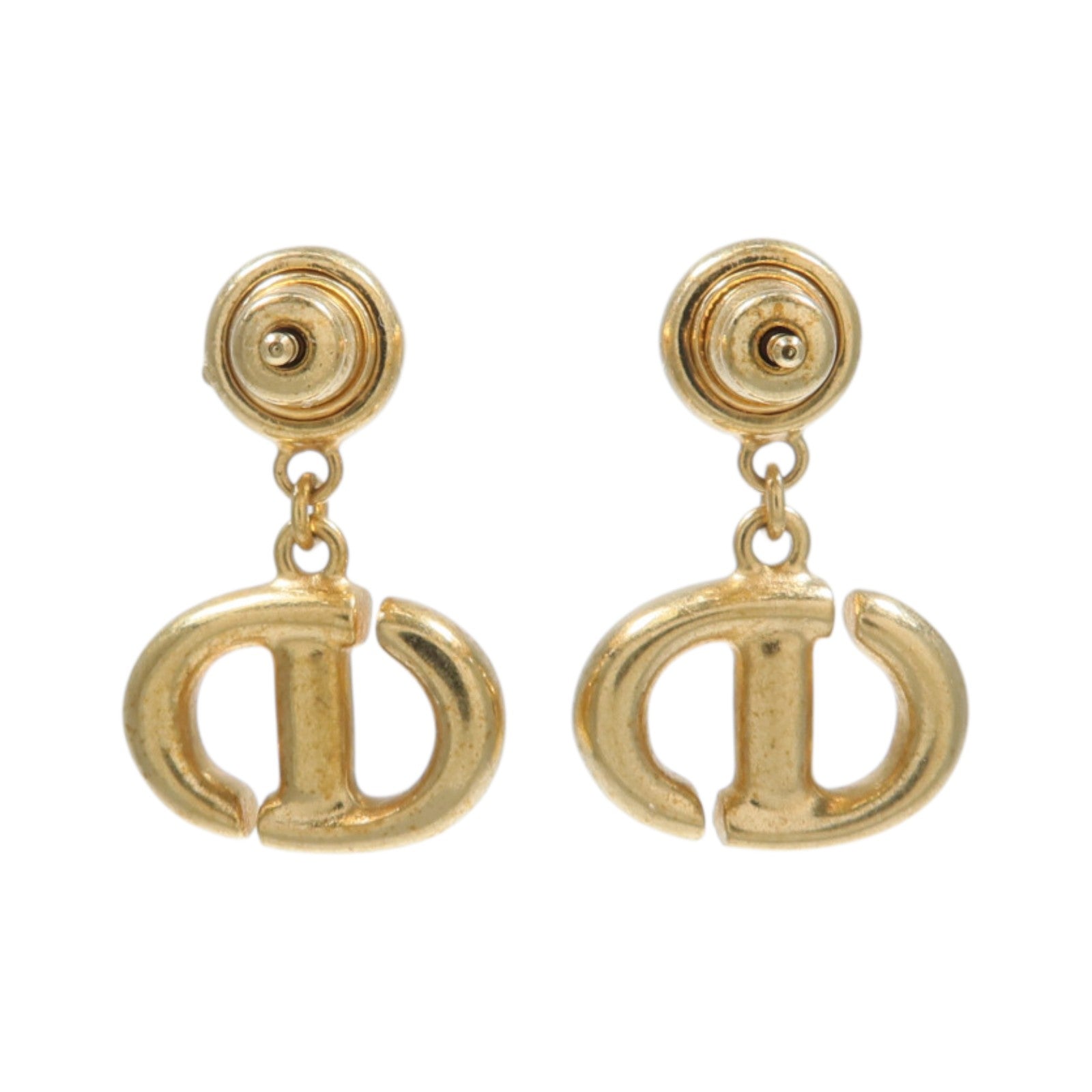 Dior 金屬CD Navy Earrings耳環