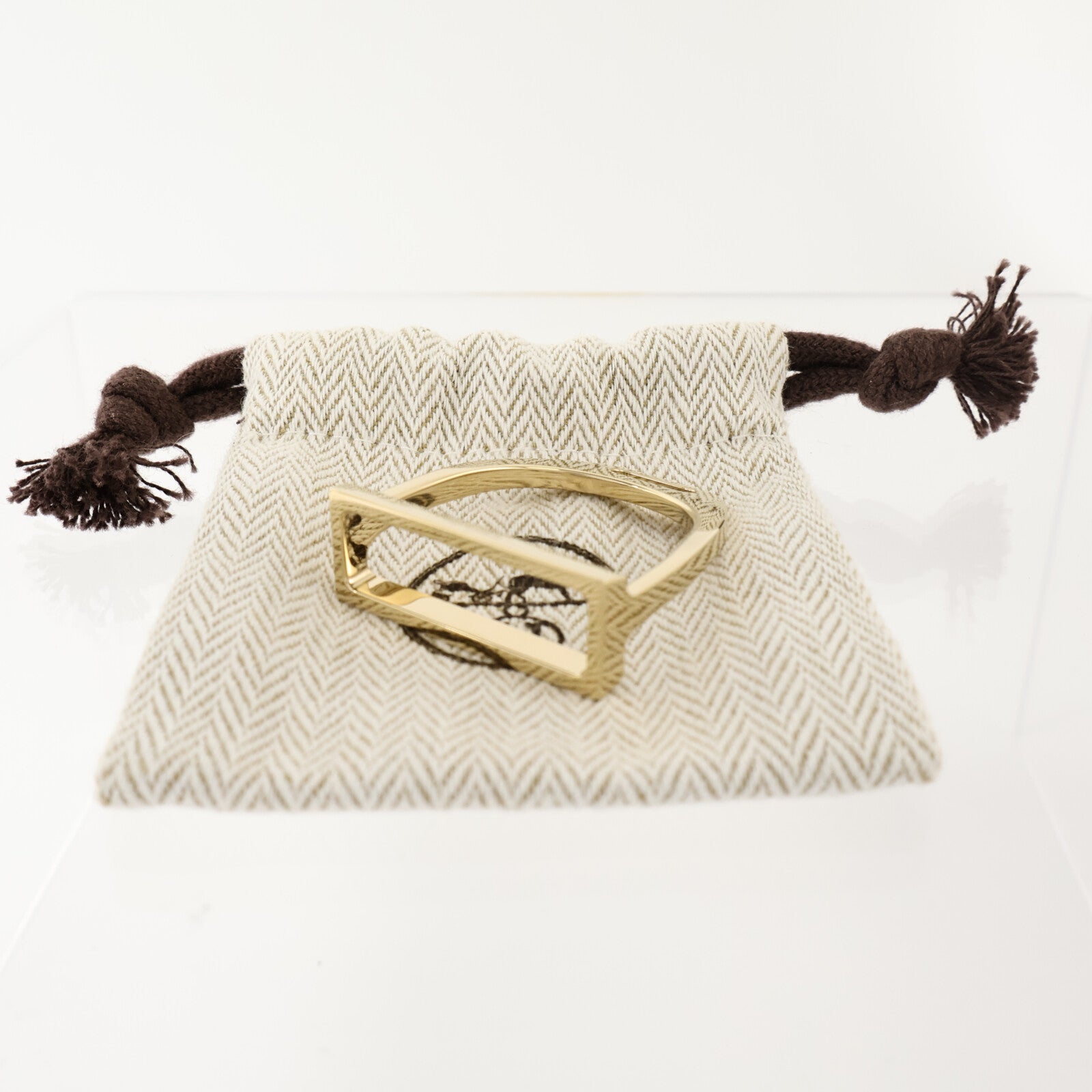 HERMES 金屬Etrier Scarf Ring絲巾扣