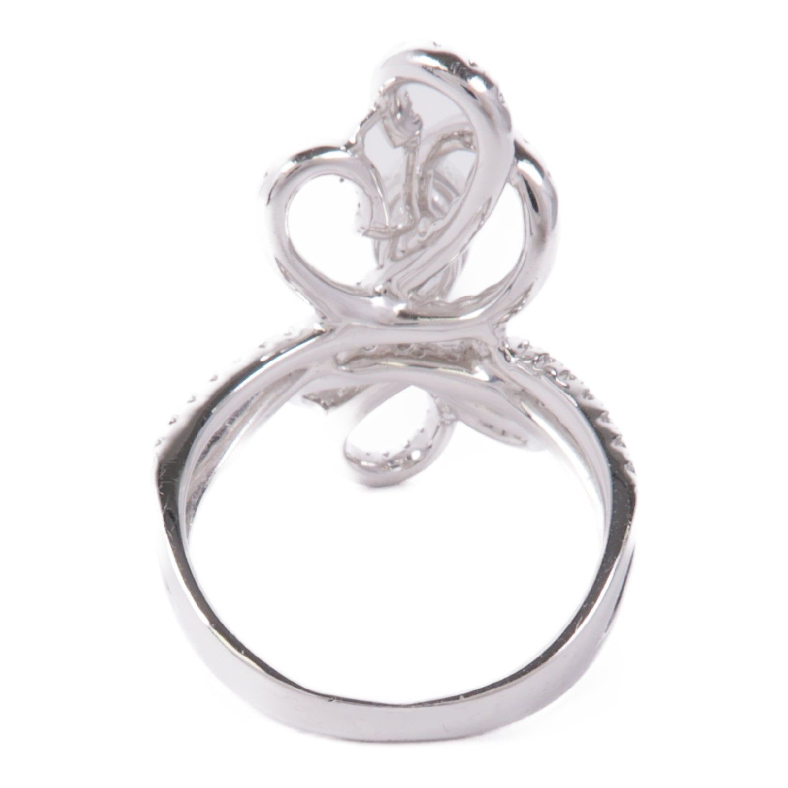 JEWELRY 【激減優惠】18K白金Diamond Ring鑽石戒指US#7.75