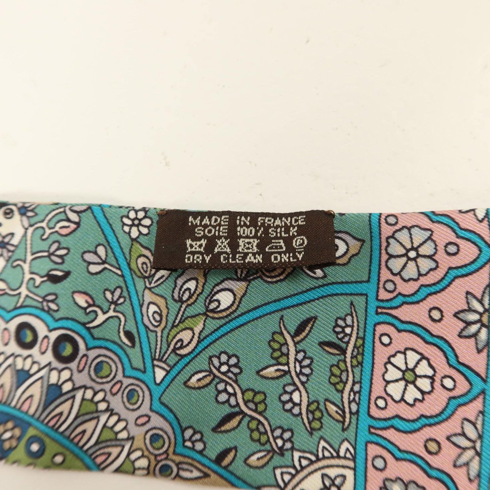 HERMES 絲質Twilly絲巾