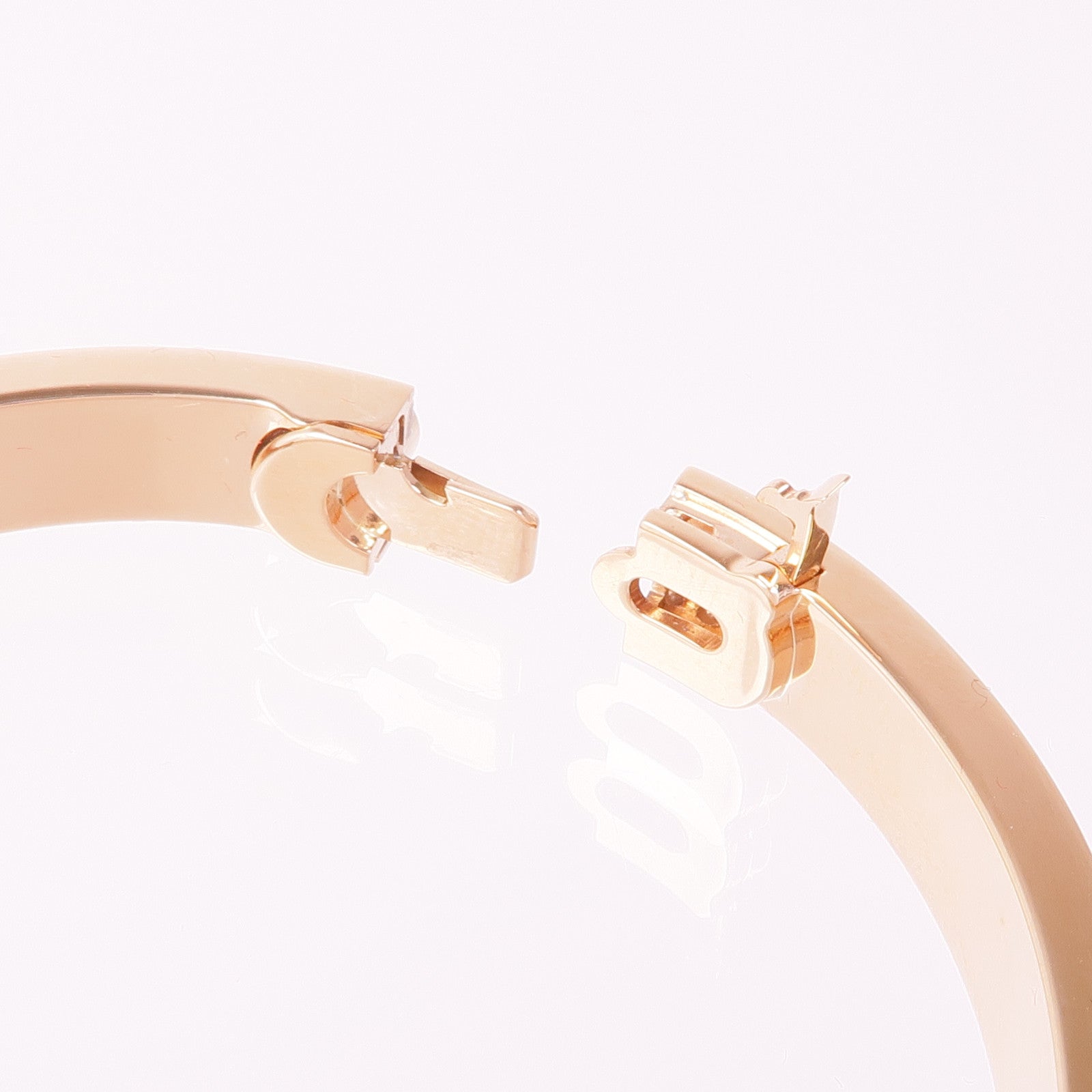 CARTIER 18K玫瑰金Love Bracelet Classic Model鑽石手鐲Cartier#17