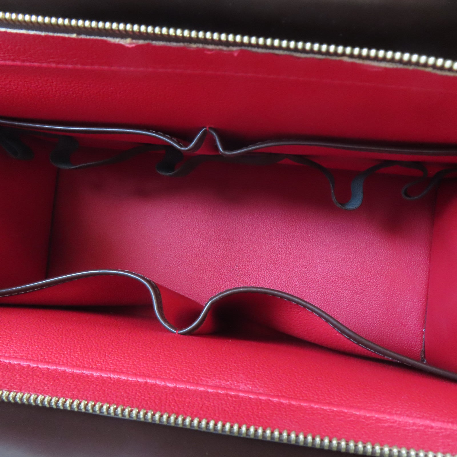 LOUIS VUITTON 【激減優惠】Damier Riviera金扣手挽袋啡色