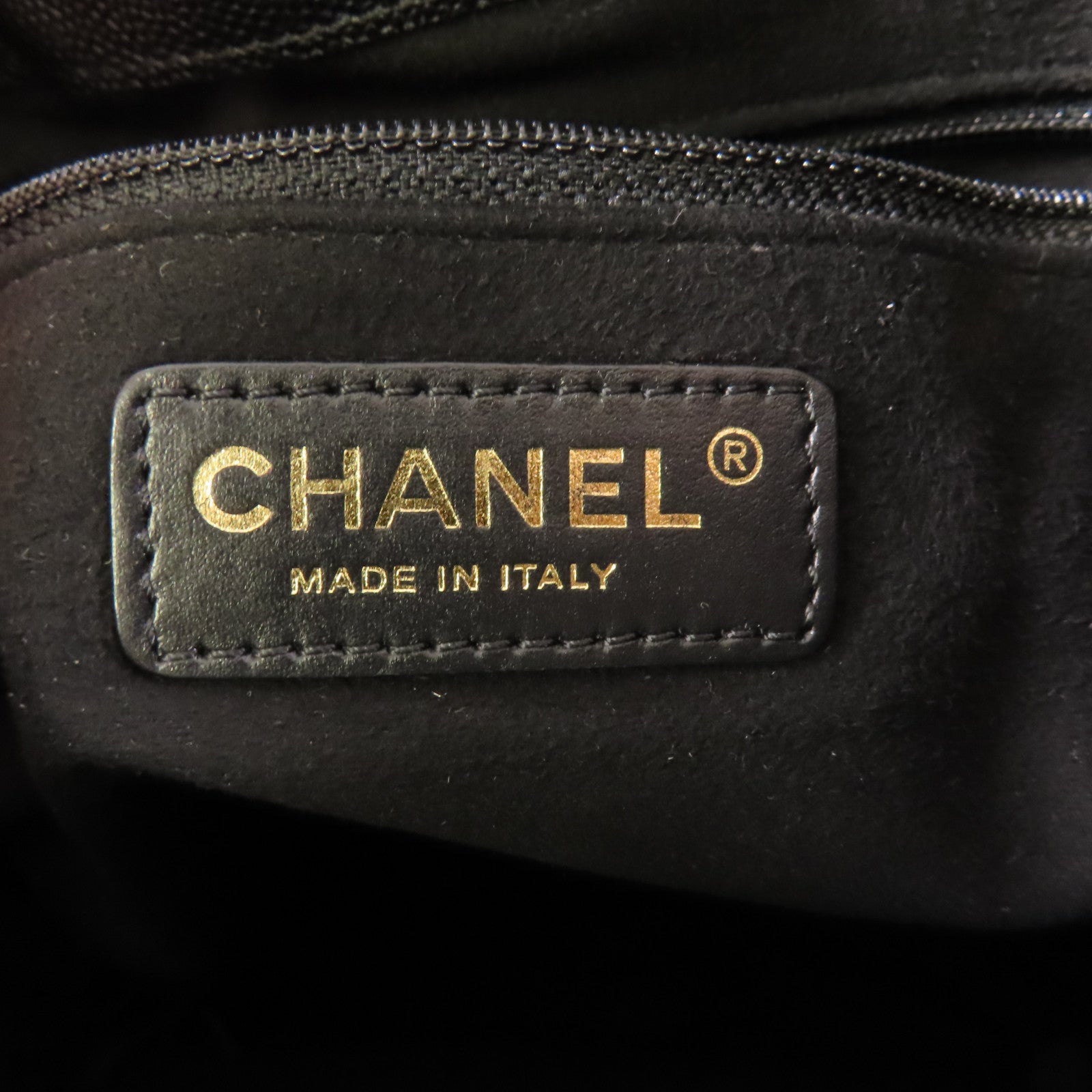 CHANEL【激減優惠】 牛皮皮革Drawstring Bucket金扣鏈帶肩背袋