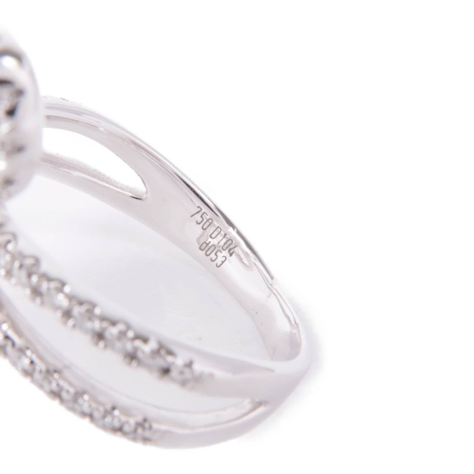 JEWELRY 18K白金Diamond Ring鑽石戒指US#7.75