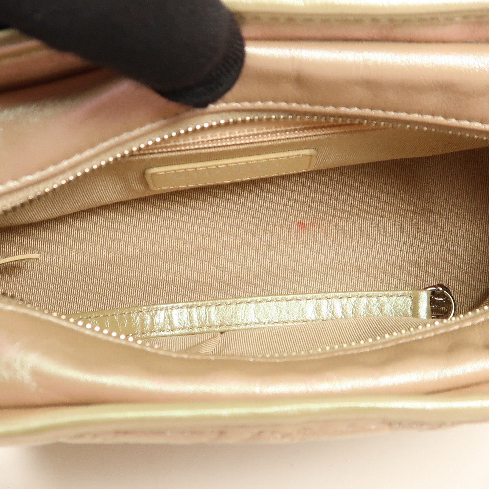 CHANEL 牛皮皮革Gabrielle鏈帶肩背袋