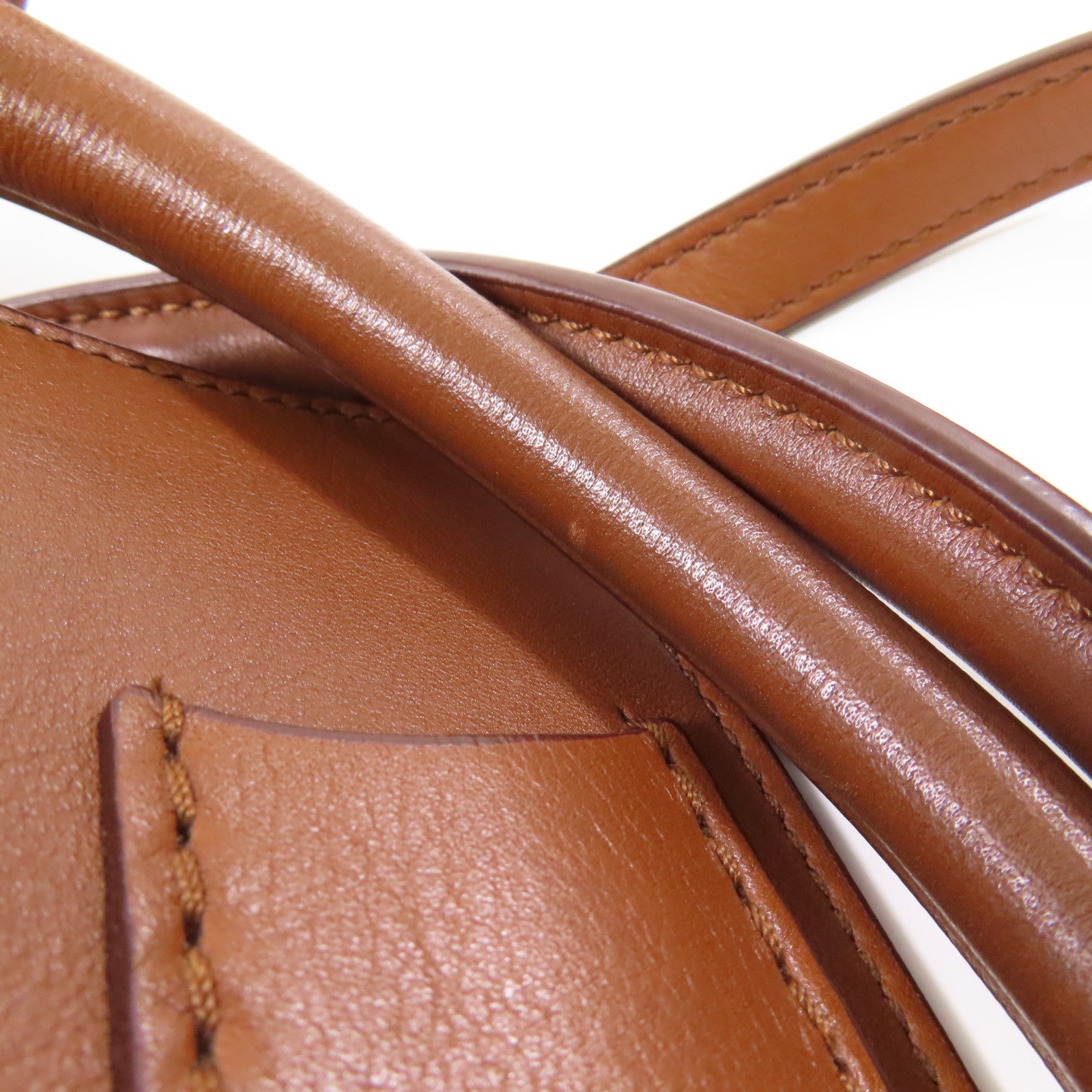 CELINE 牛皮皮革Big Bag銀扣手挽肩背兩用袋