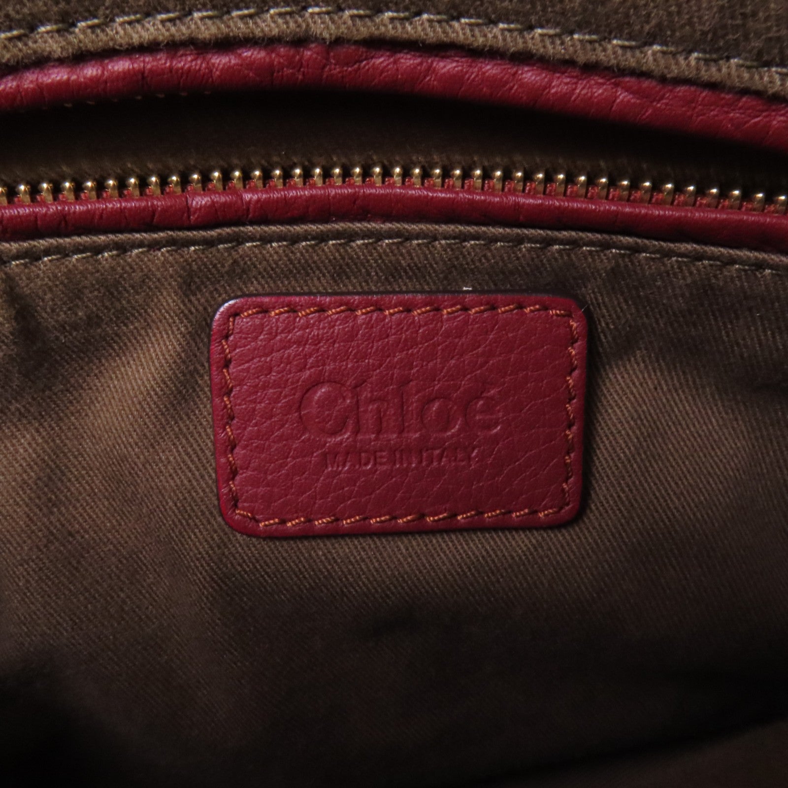 Chloe 牛皮皮革Marcie2 Way Shoulder Bag金扣手挽肩背兩用袋