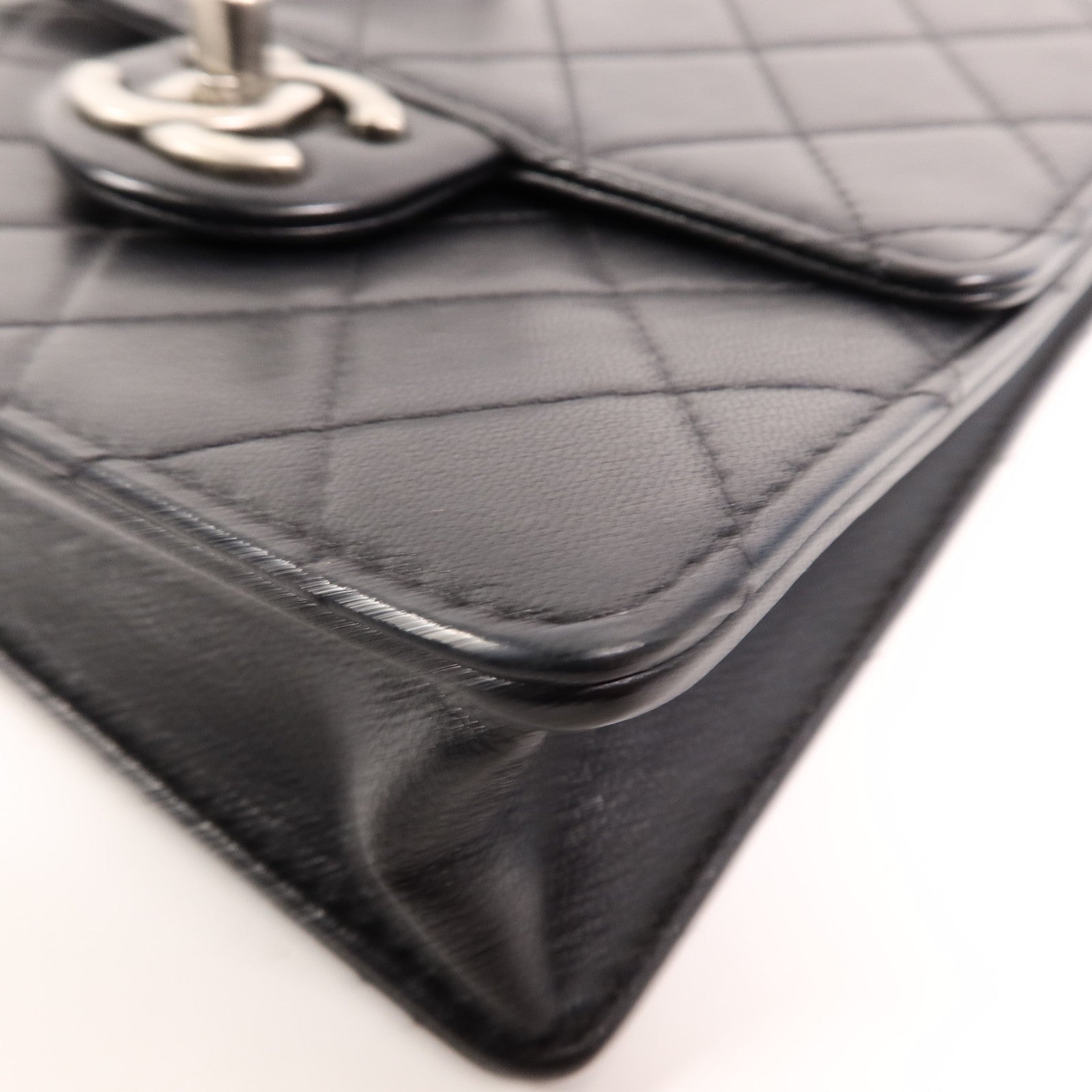 CHANEL 牛皮皮革Matelasse Pearl Chain Bag鏈帶肩背袋