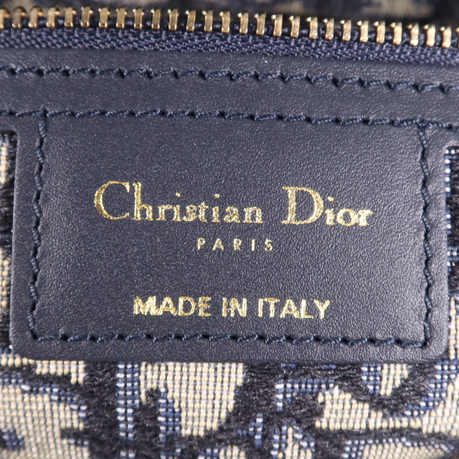 Dior 帆布/藤料Wicker金扣手挽肩背兩用袋