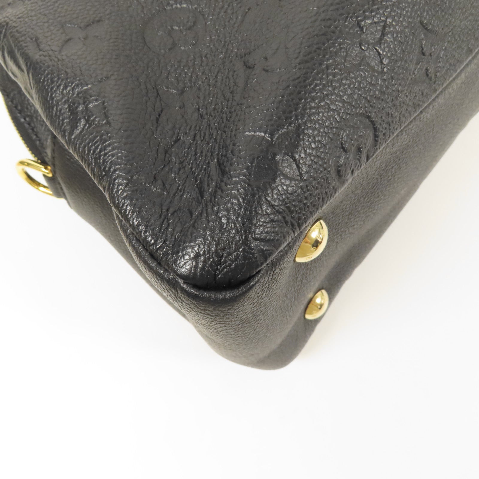 LOUIS VUITTON Monogram Empreinte Ponthieu PM金扣手挽肩背兩用袋