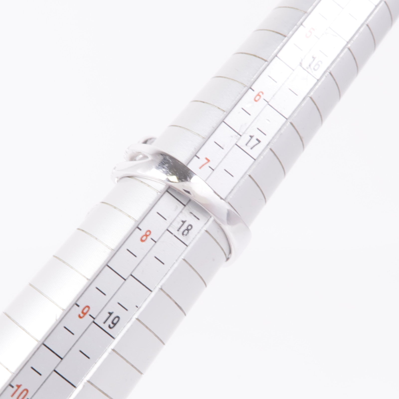 JEWELRY 【激減優惠】18K白金Diamond Ring鑽石戒指US#7.75