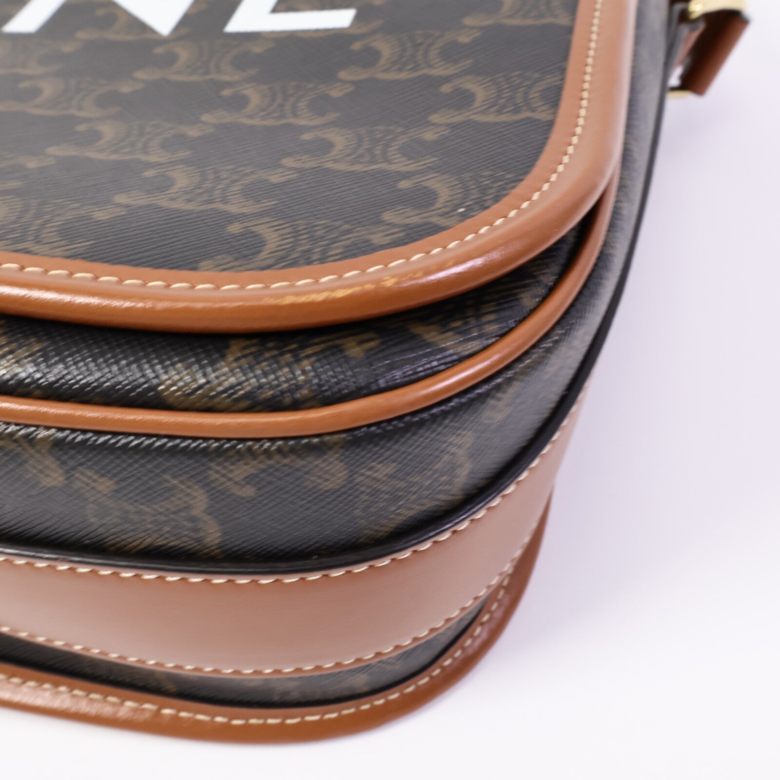 CELINE 塗層帆布Messenger Bag肩背袋