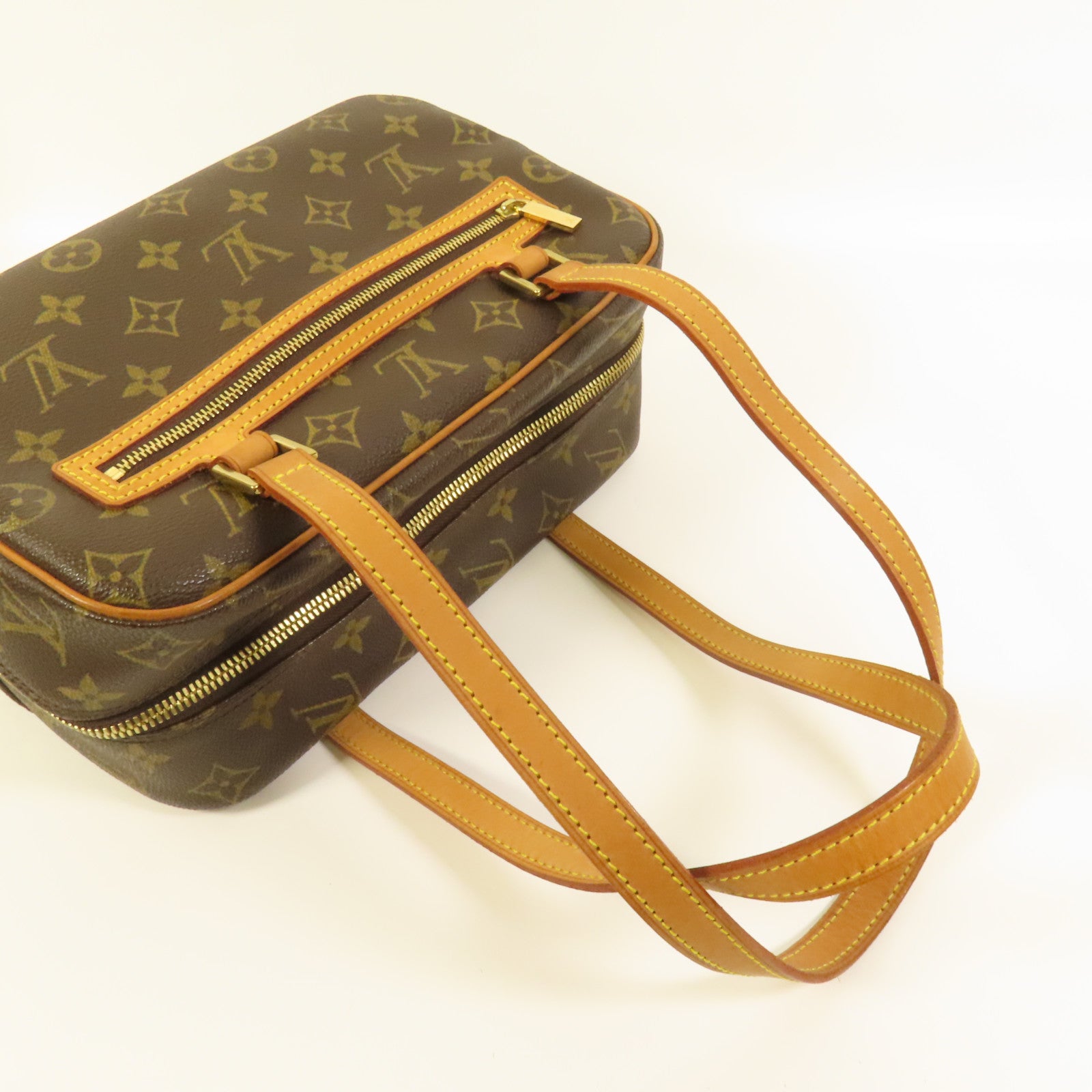 LOUIS VUITTON Monogram Cite MM金扣肩背袋