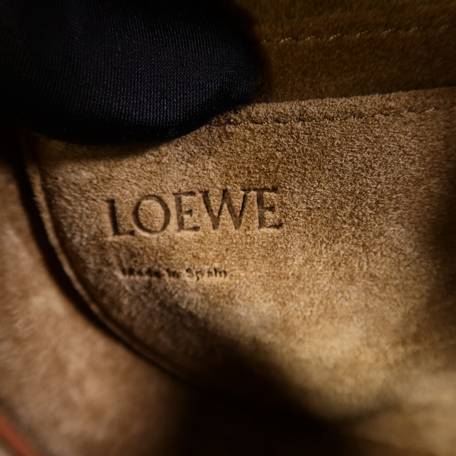 LOEWE 牛皮皮革Mini Gate肩背袋