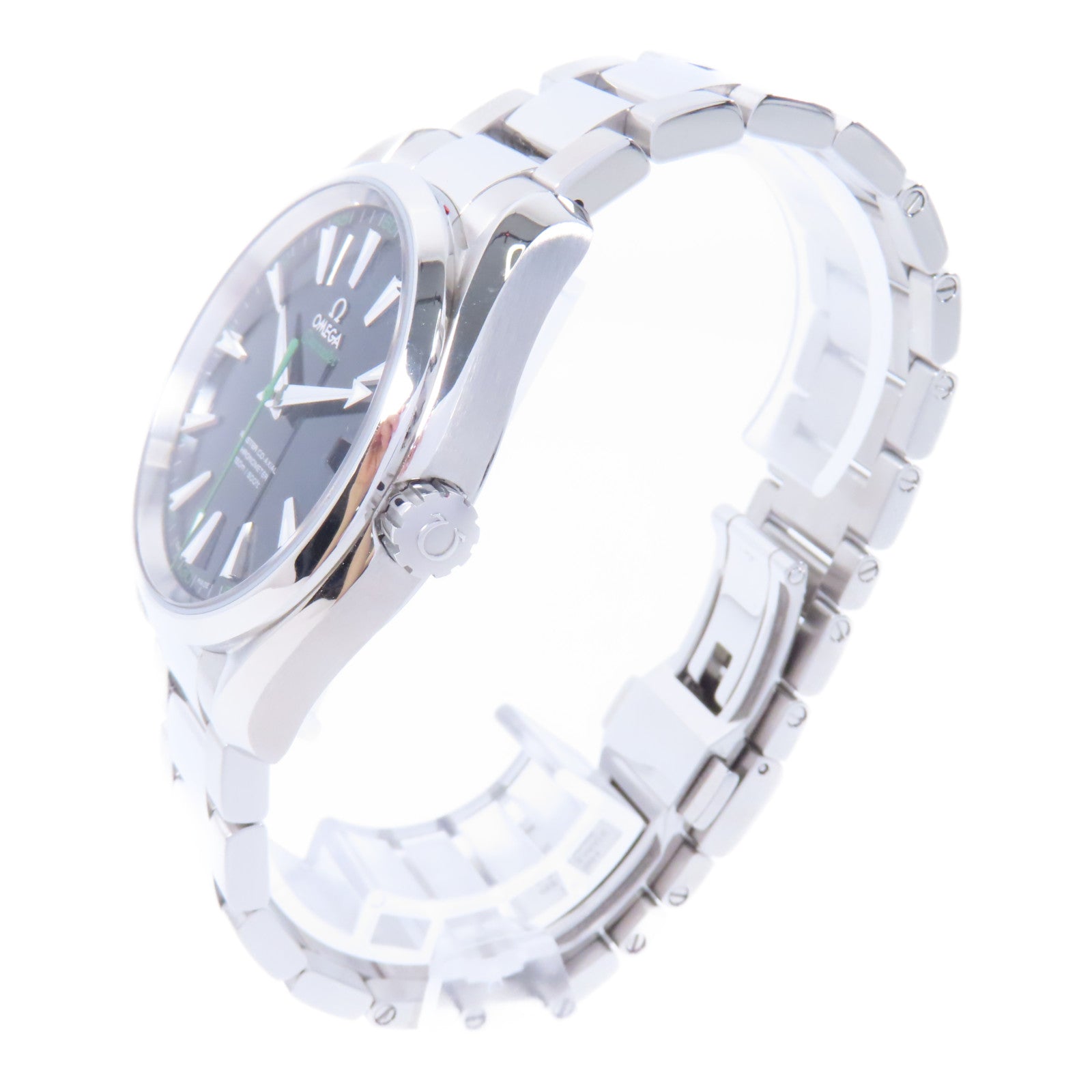 OMEGA Seamaster Aqua Terra不鏽鋼手錶自動機芯黑色