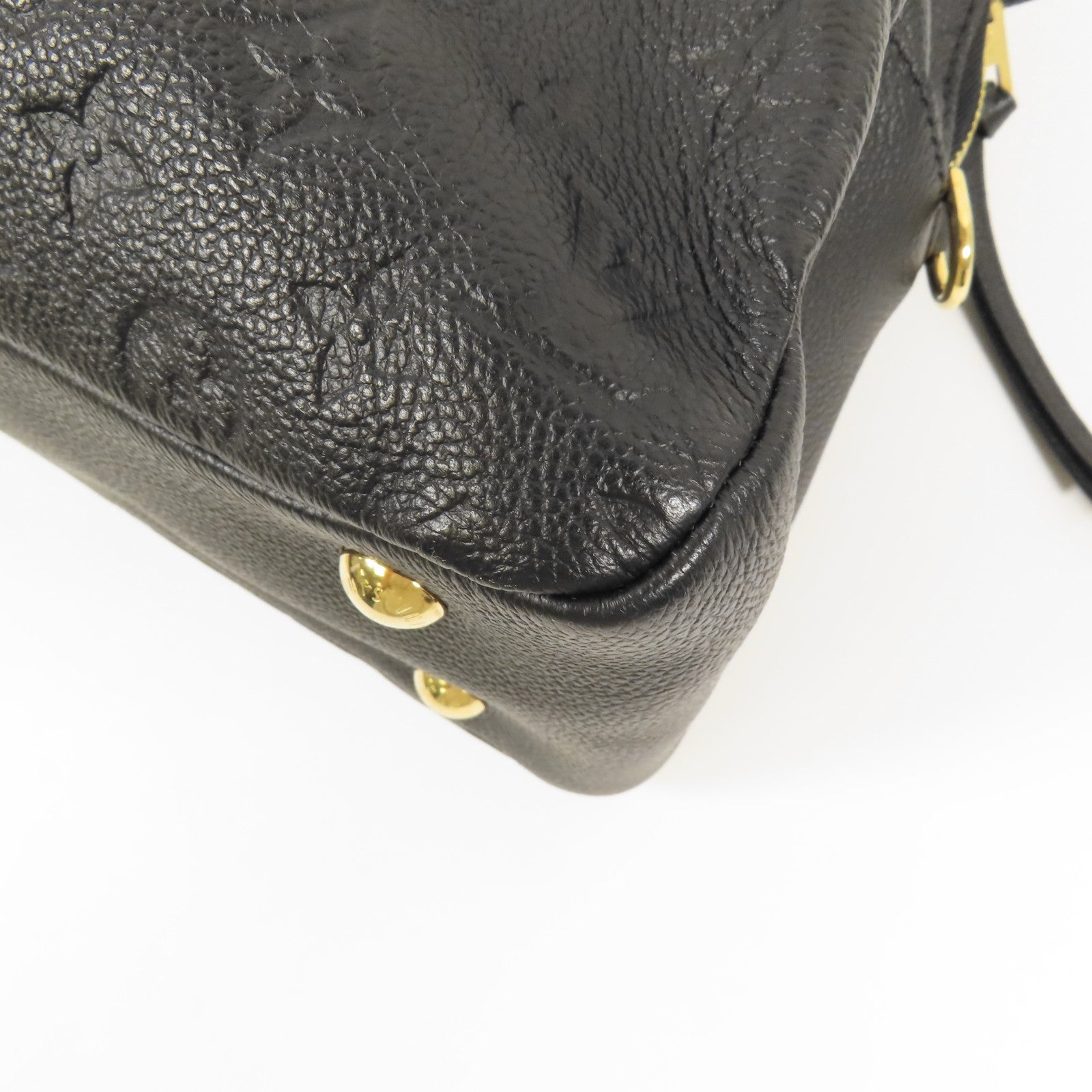 LOUIS VUITTON Monogram Empreinte Ponthieu PM金扣手挽肩背兩用袋