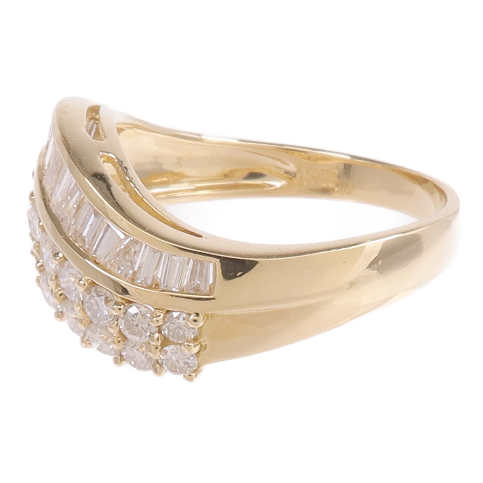 JEWELRY 18K黃金Diamond Ring鑽石戒指US#5.25