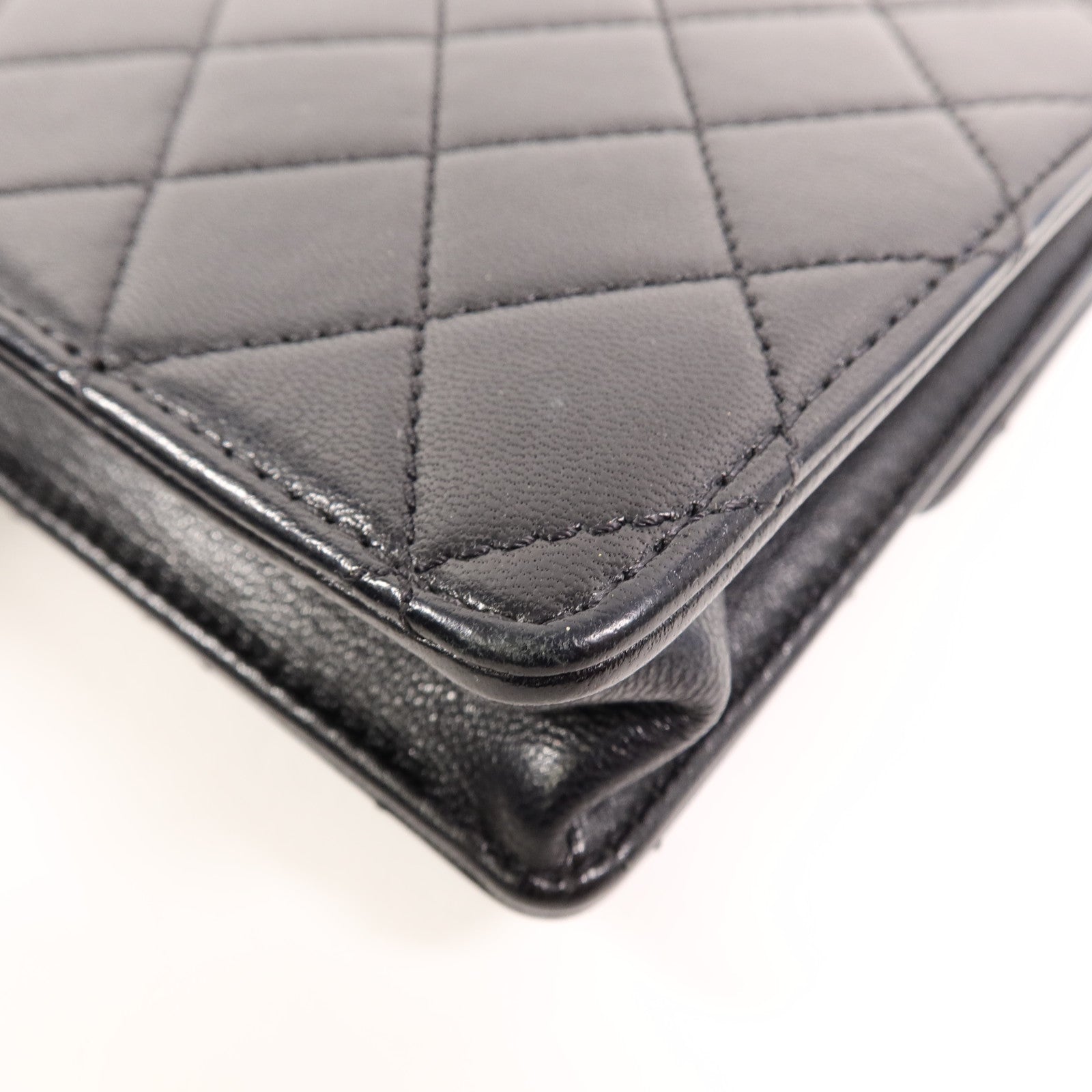 CHANEL 牛皮皮革Matelasse Pearl Chain Bag鏈帶肩背袋