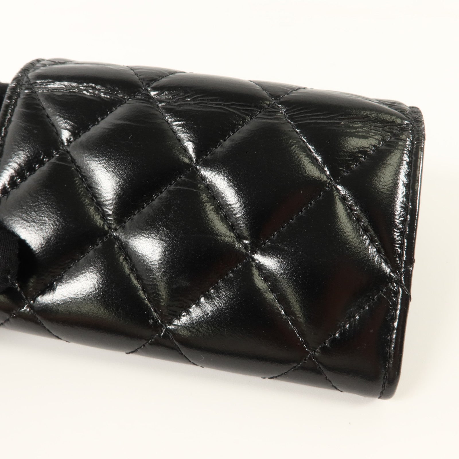 CHANEL 羊皮皮革Card Holder金扣卡片套