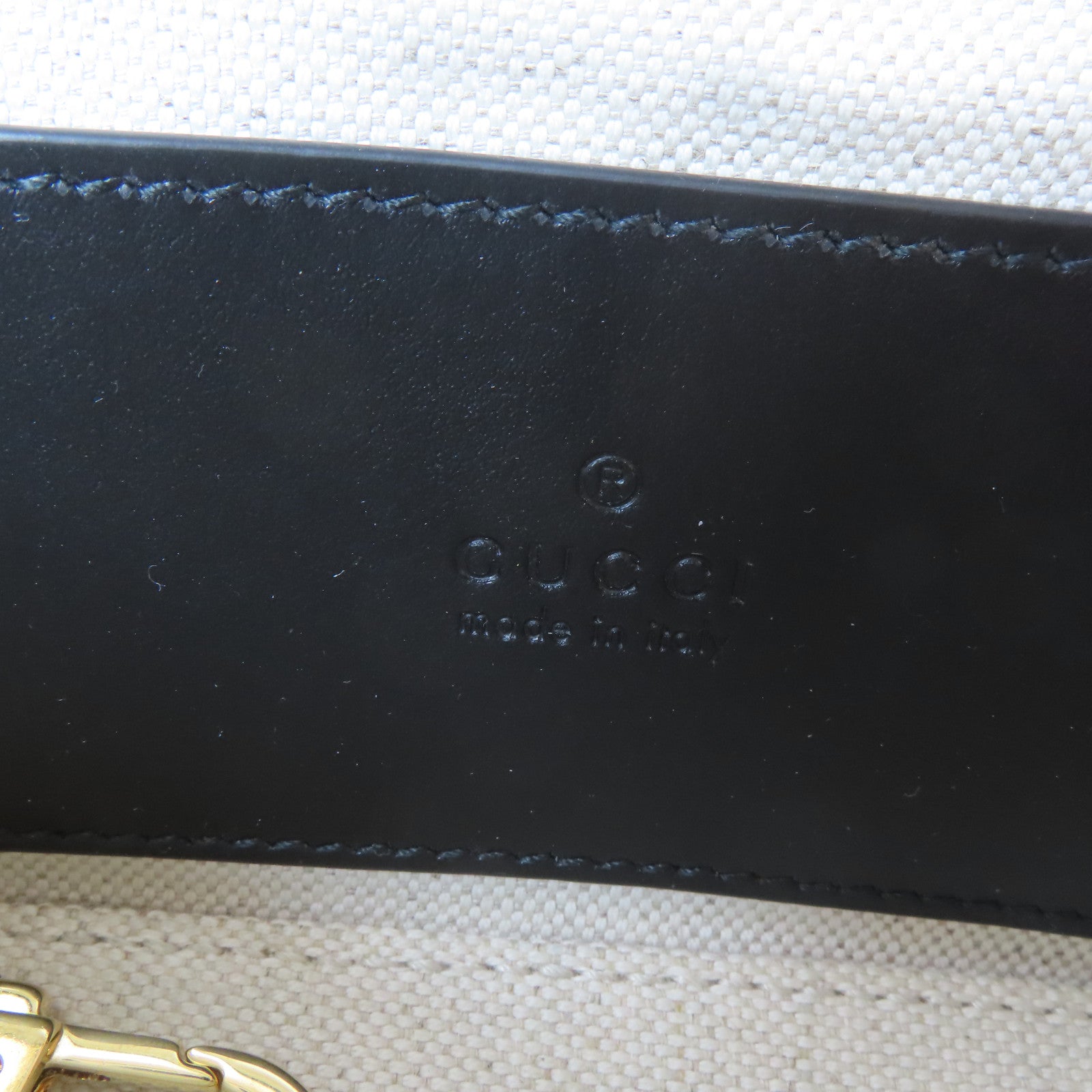 GUCCI 牛皮皮革GG Matelasse Top Handle Mini Bag金扣手挽肩背兩用袋黑色