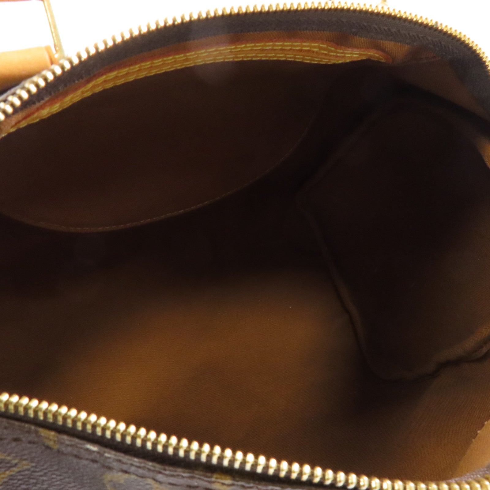 LOUIS VUITTON 【激減優惠】Monogram Speedy 30金扣手挽袋棕色
