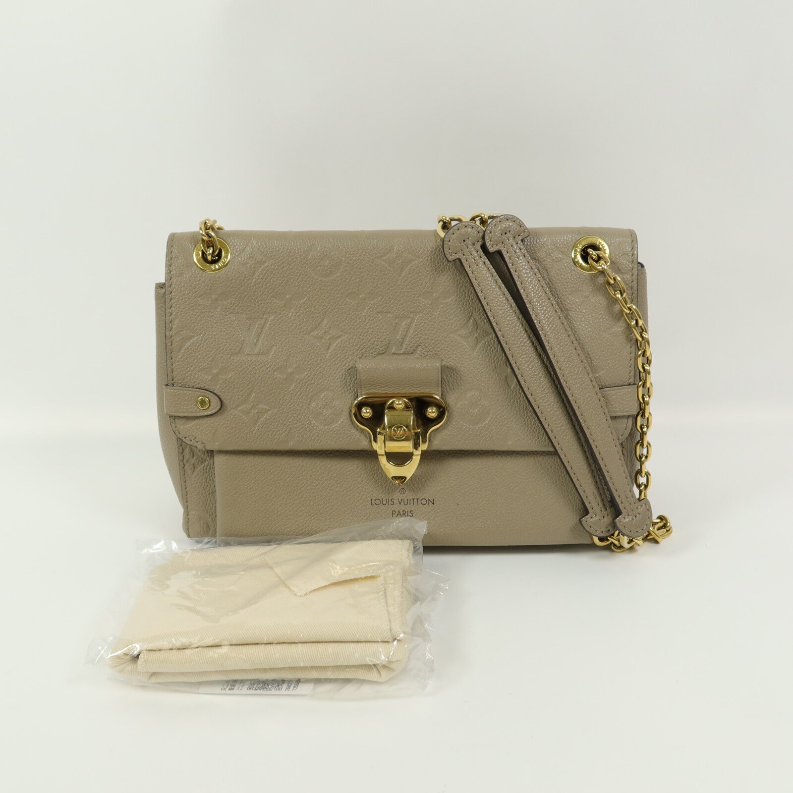 LOUIS VUITTON Monogram Empreinte Vavin PM鏈帶肩背袋