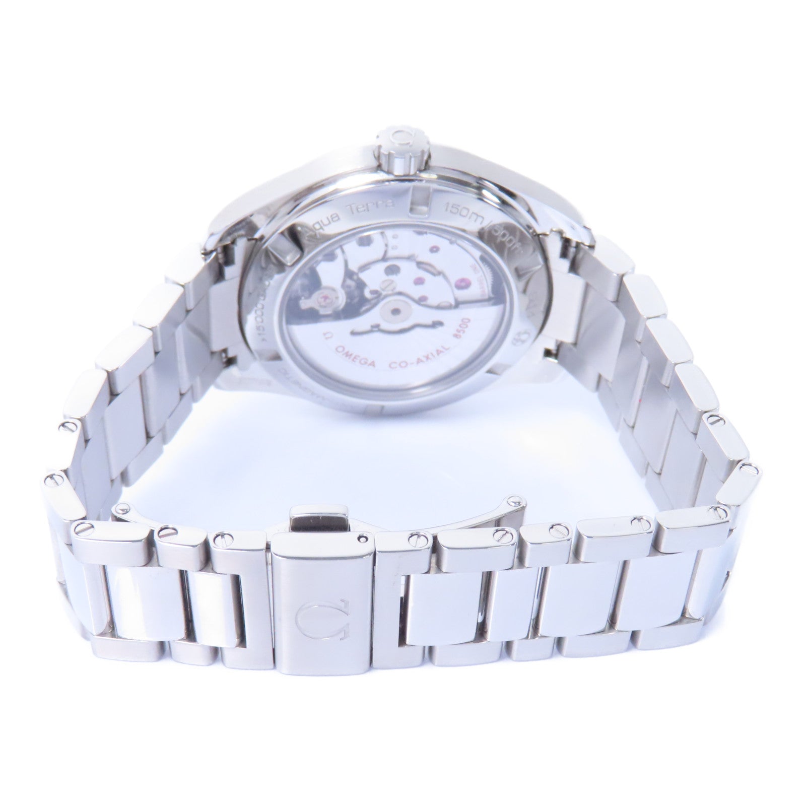 OMEGA Seamaster Aqua Terra不鏽鋼手錶自動機芯黑色